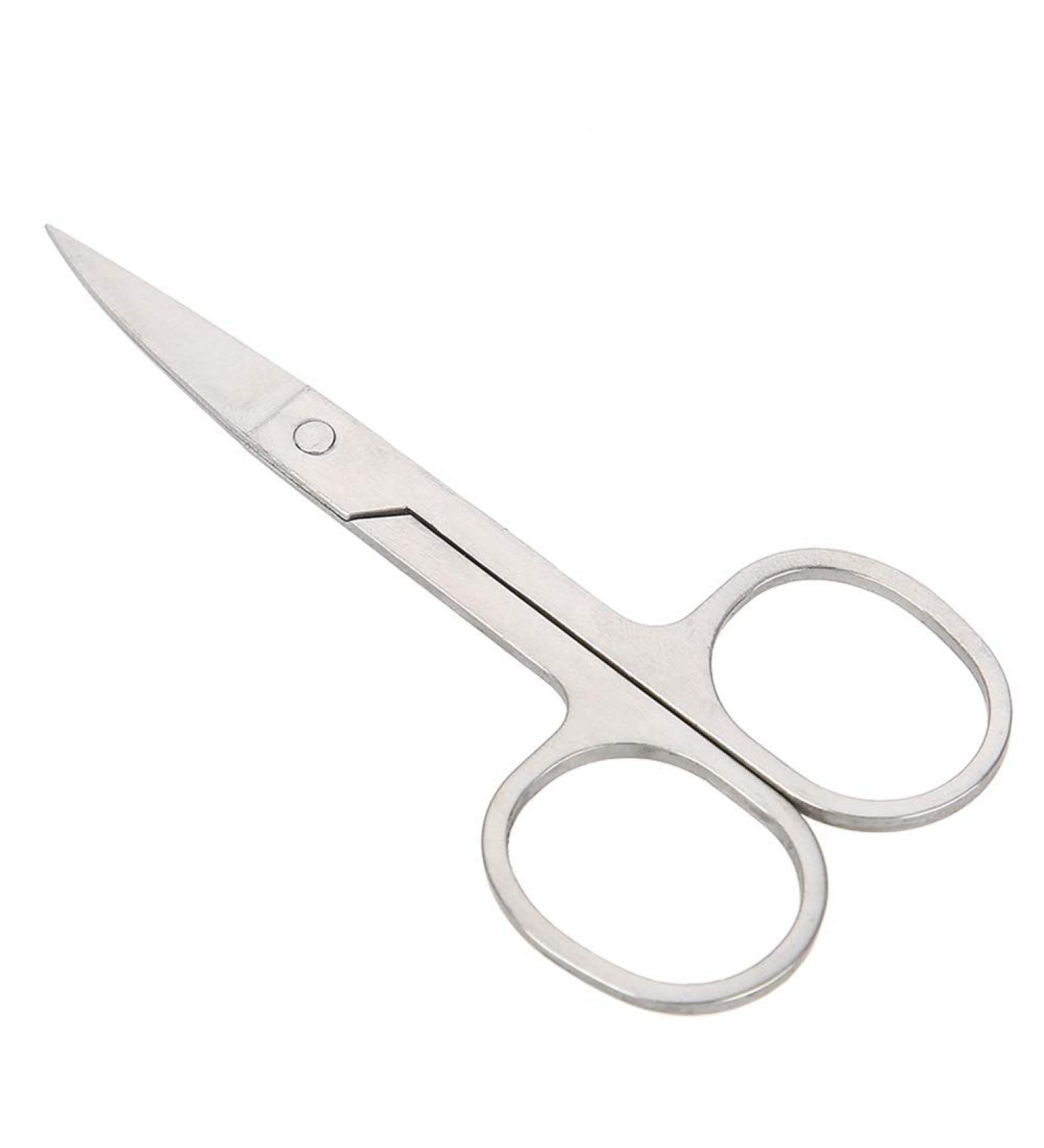 Stainless Steel Small Eyebrow Scissors for Grooming Beauty Tool - Eyebrows, Beard, Eyelashes Trimming - Buy Online on GoSupps.com