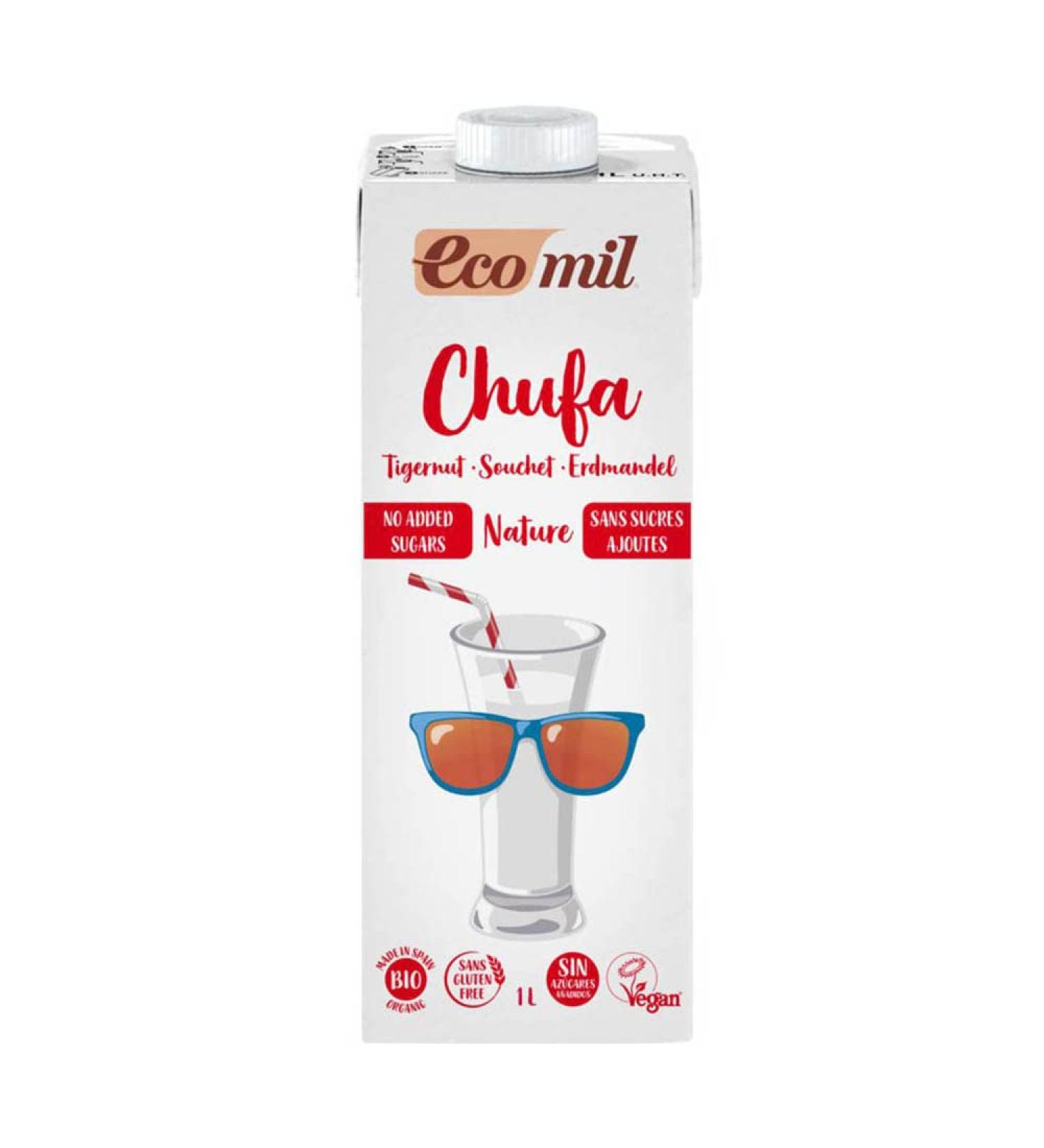 Ecomil - Boisson chufa (souchet) bio ss sucre 1l ecomil - Buy Online on GoSupps.com