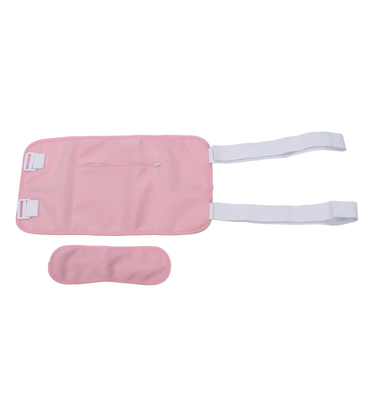 Premium Reusable Castor Oil Pack for Liver Detox | Soft Washable Design with Adjustable Straps - Perfect for Sleep (Pink) - Buy Online on GoSupps.com