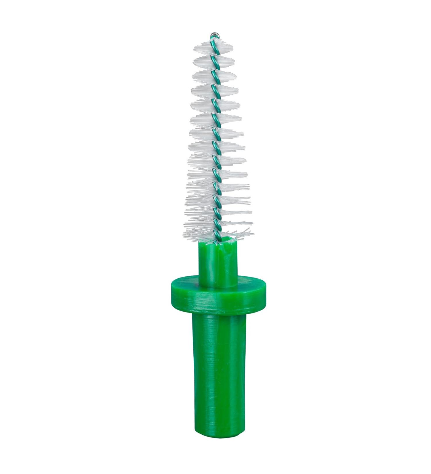 Wellsamed Wellsapick Interdental Brushes - 6 Pieces ISO 4 0.6 mm Medium Size (2.3-4.3 mm) - Effective Cleaning for Interdental Spaces - Green - Buy Online on GoSupps.com