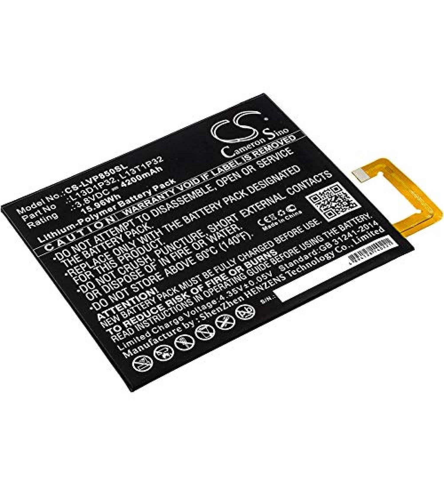 Replacement Battery L13D1P32 L13T1P32 for Tab 2 A8-50 A8-50F A8-50LC - 3.8V 4200mAh | International Shipping Available - Buy Online on GoSupps.com