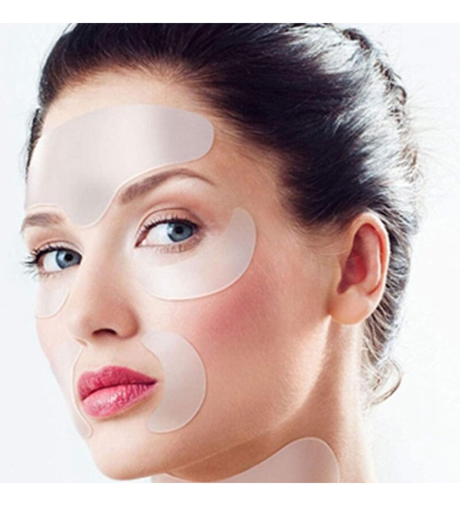 Elastic Silicone Eye and Forehead Patch Kit Transparent Lightweight Moisturizing Pads for Creative Skincare - Buy Online on GoSupps.com