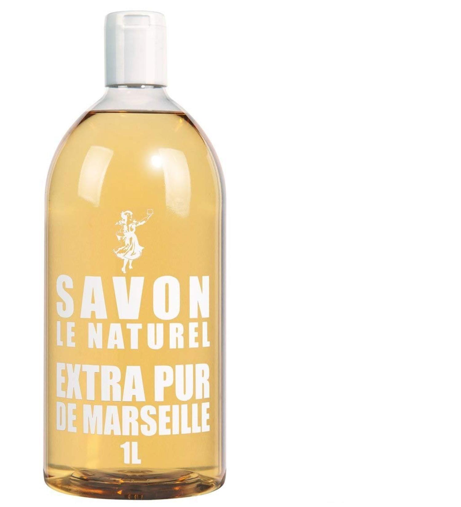 Le Naturel Extra Pure Marseille Soap Universal Refill 1L - Buy Online on GoSupps.com