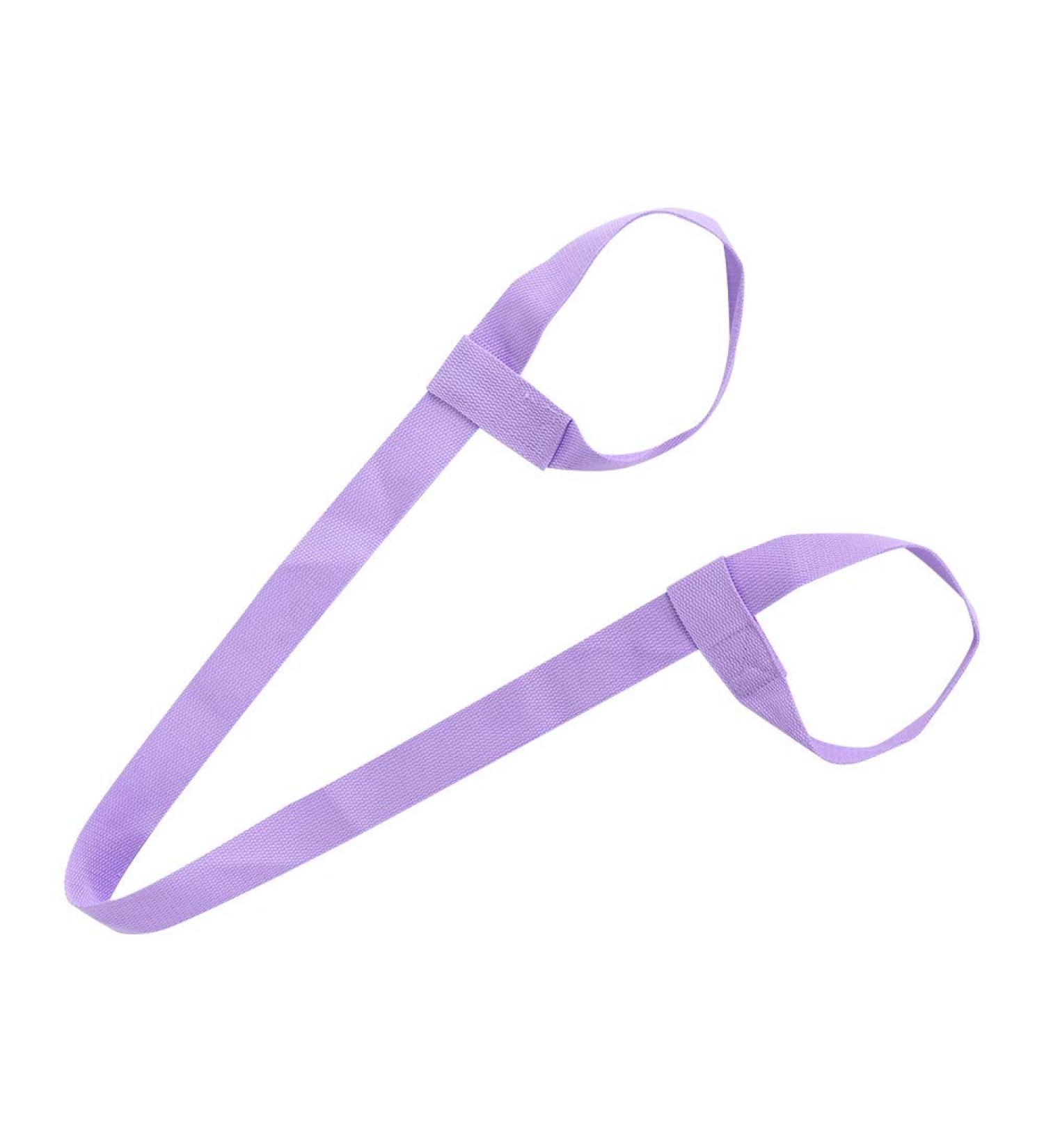 Weiyiroty Yoga Mat Sling - Portable Adjustable Yoga Mat Belt for Fitness Studios - Violet - Buy Online on GoSupps.com
