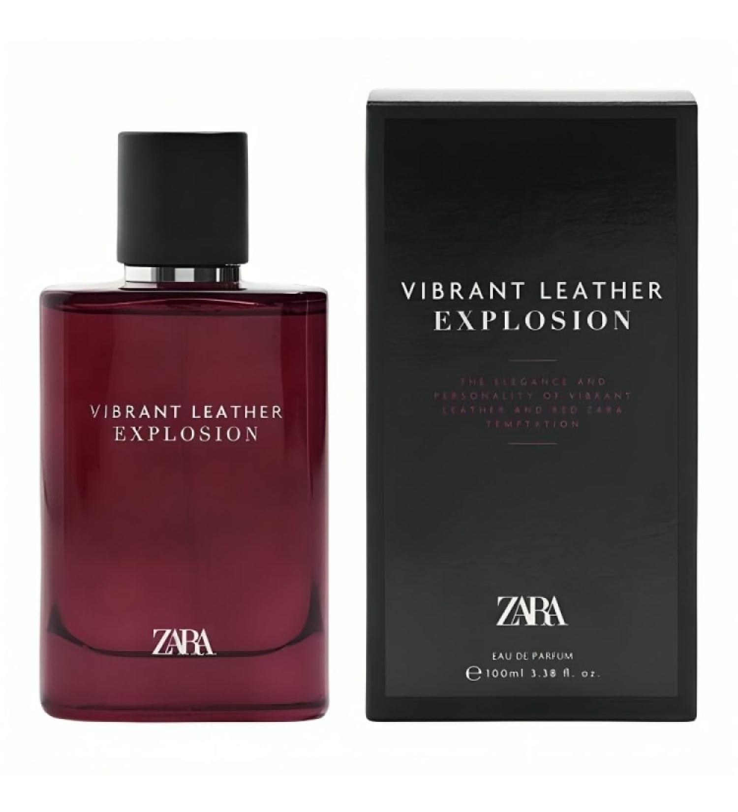 Zara Vibrant Leather Explosion Cologne for Men EDP Eau De Parfum 100 ML (3.38 FL OZ) - Buy Online on GoSupps.com