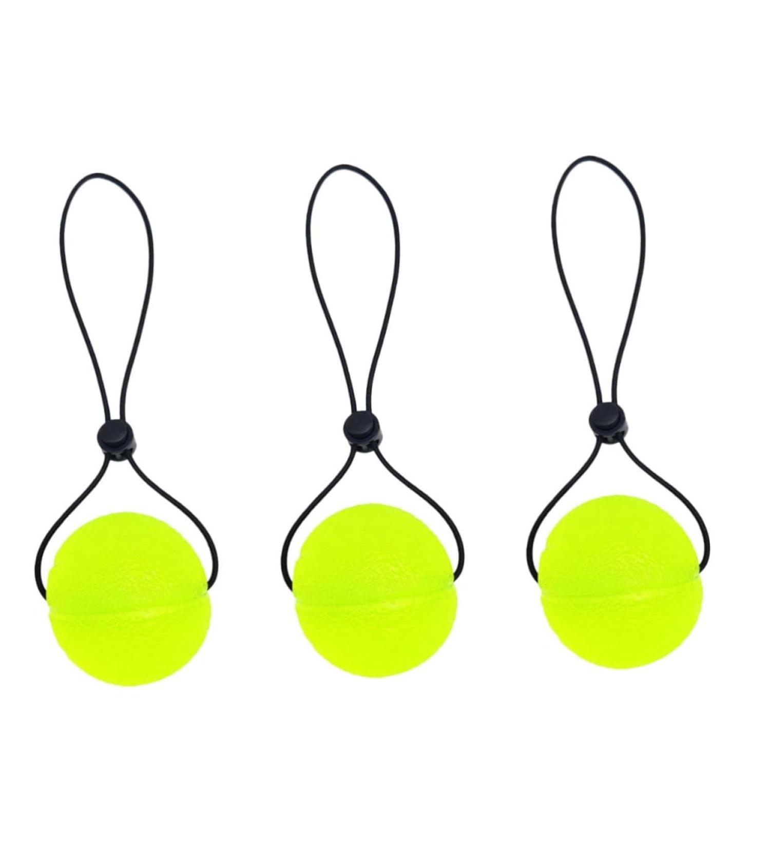 Beavorty 3-St Handle Ball Training Equipment | Handmade Strength Coach Balls for Hand Fitness | TPE Hand Squeeze Training Ball for Men & Women Gymnastics - Buy Online on GoSupps.com