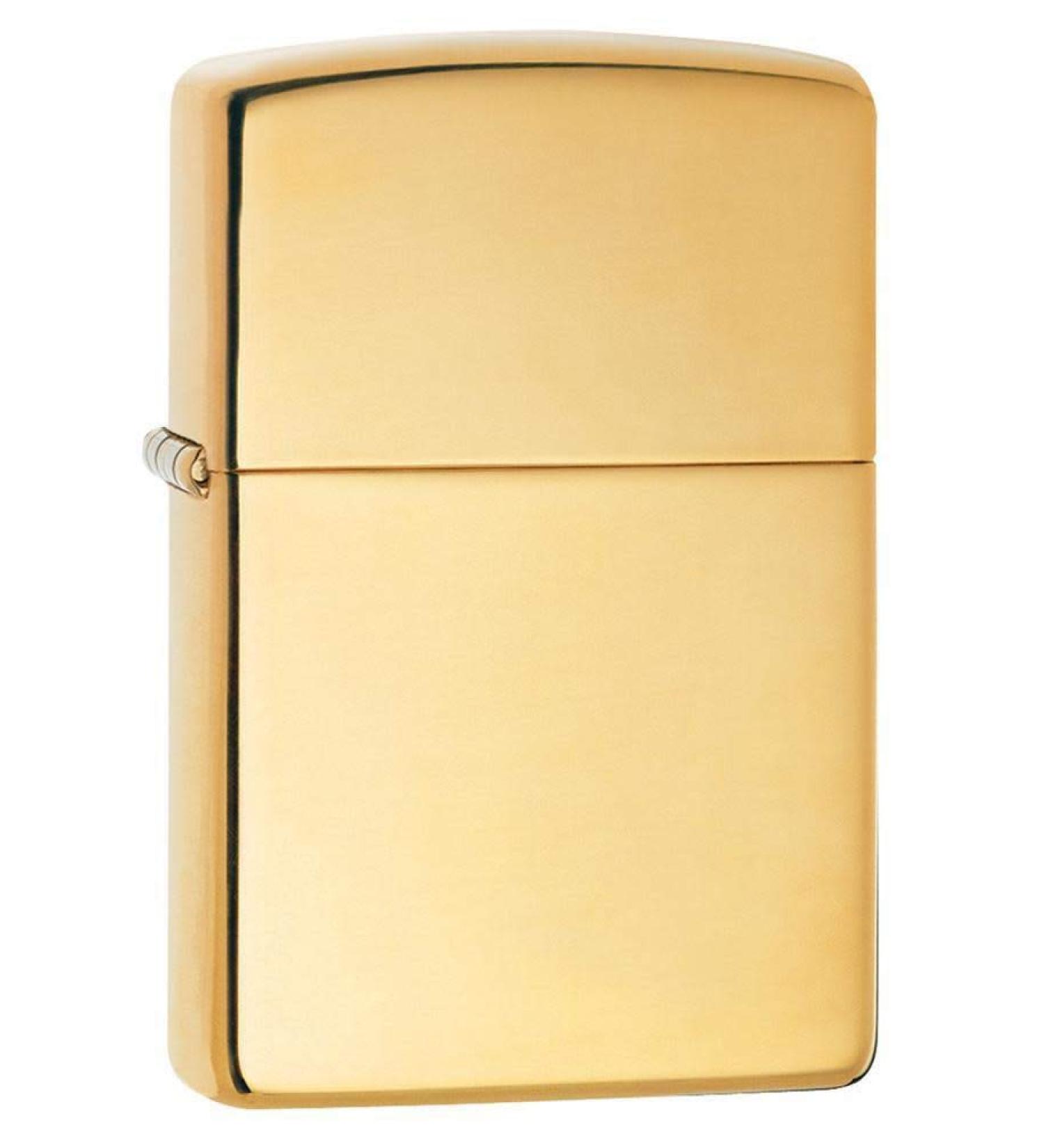 Zippo Brass Pocket Lighters Classic High Polish Brass - Buy Online on GoSupps.com