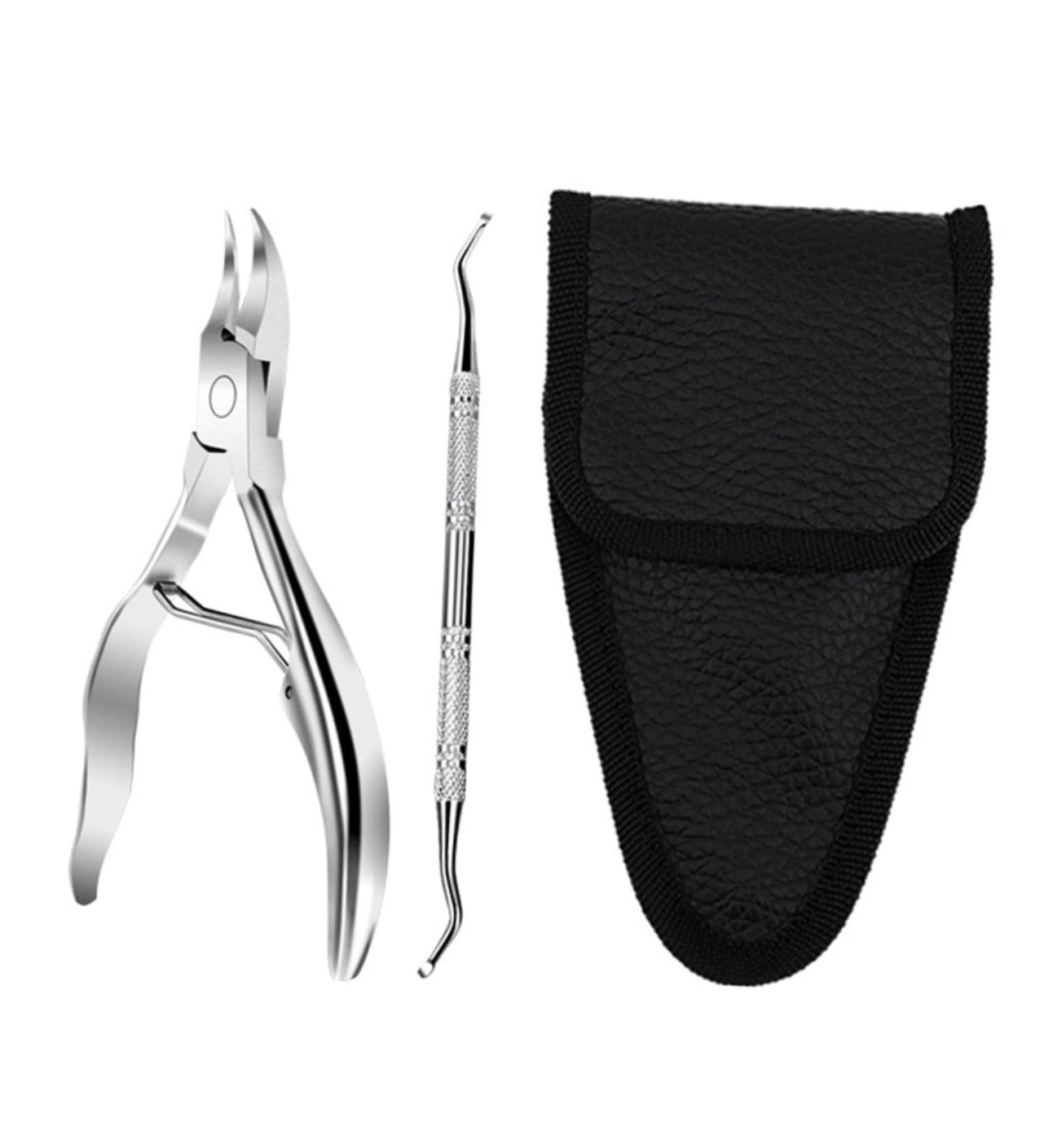 Ipetboom 1 Set Manicure 2-piece Set Trimmer Kit De Manicura Finger Pliers Cuticle Clippers Toenail Manicure Tool Nail Pliers for Home Pedicure Pliers Stainless Steel Household - Buy Online on GoSupps.com