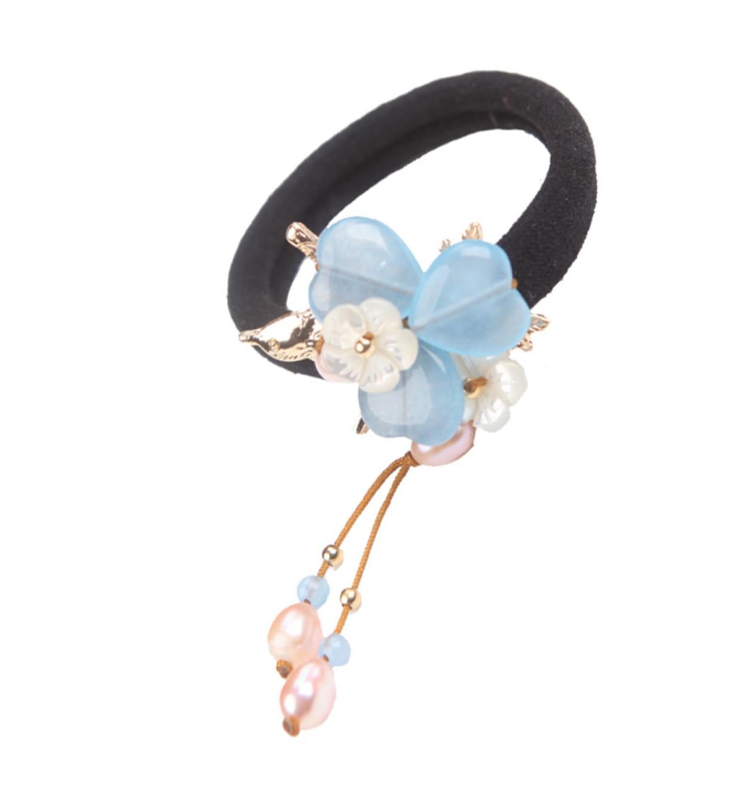 Beatifufu 1pc Hair Rope Hair Scrunchies Qipao Hair Accessories Chinese Hanfu Headwear Hair Elastics Hanfu Hair Accessory Hair Accessory for Women Hair Tie Miss Clockwork Vintage Copper Etc. - Buy Online on GoSupps.com