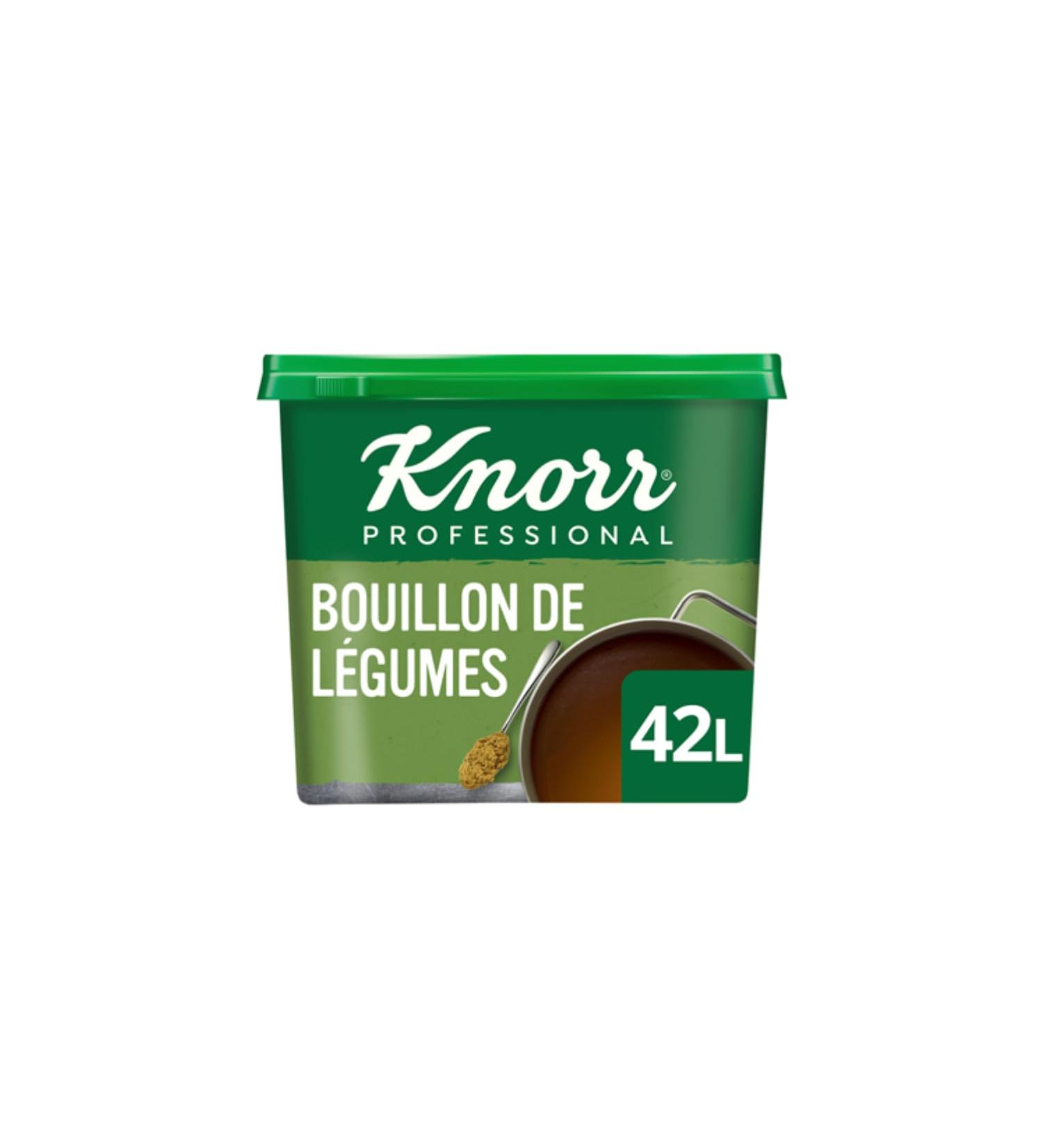 KNORR Bouillon de L gumes en P te 850 g Base culinaire v g tale concentr e pour soupes sauces et plats mijot s
