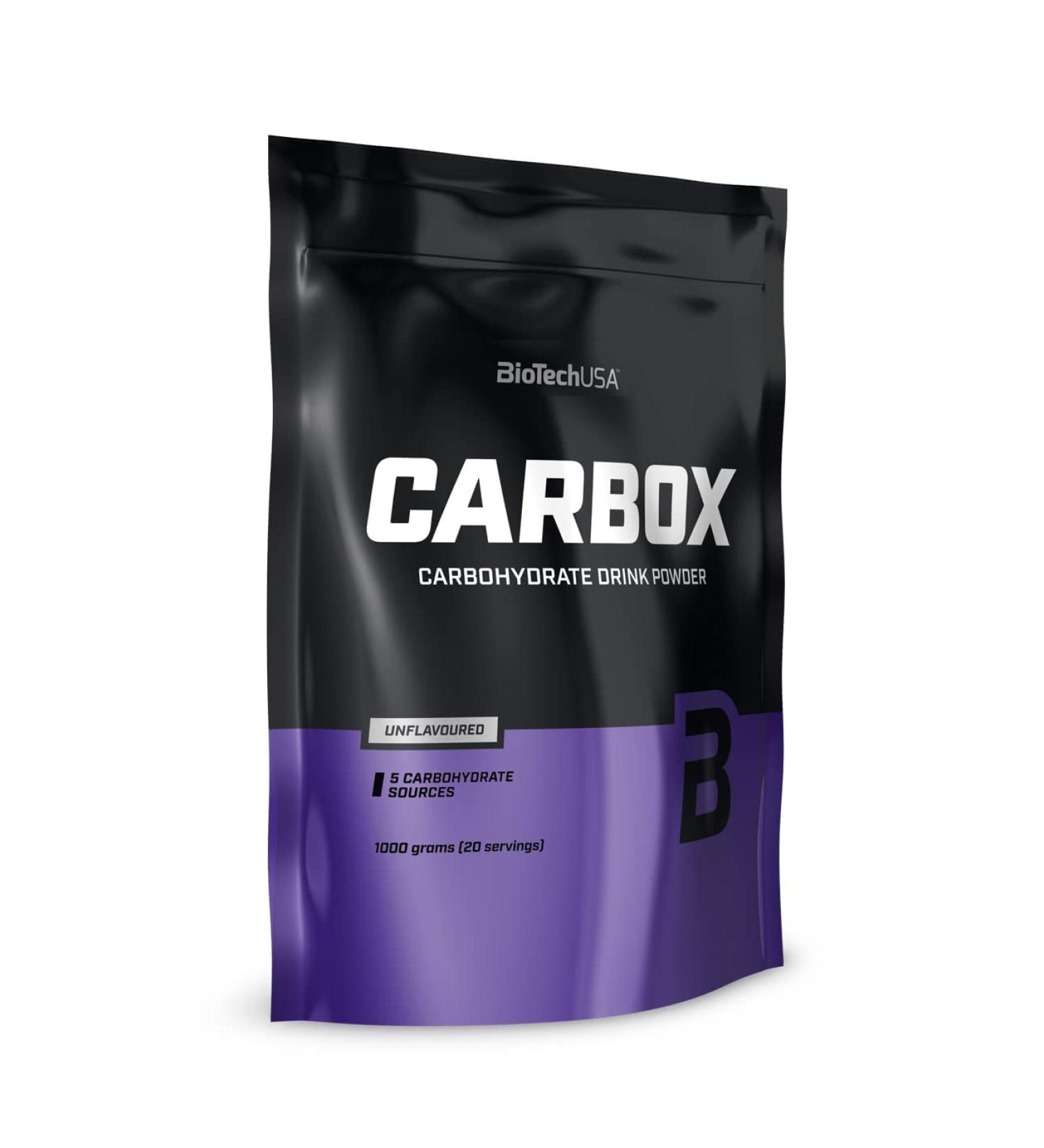 Buy BioTechUSA Carbox 1kg - Unflavoured Drink Powder with 5 Types of Carbohydrates | International Shipping - Buy Online on GoSupps.com