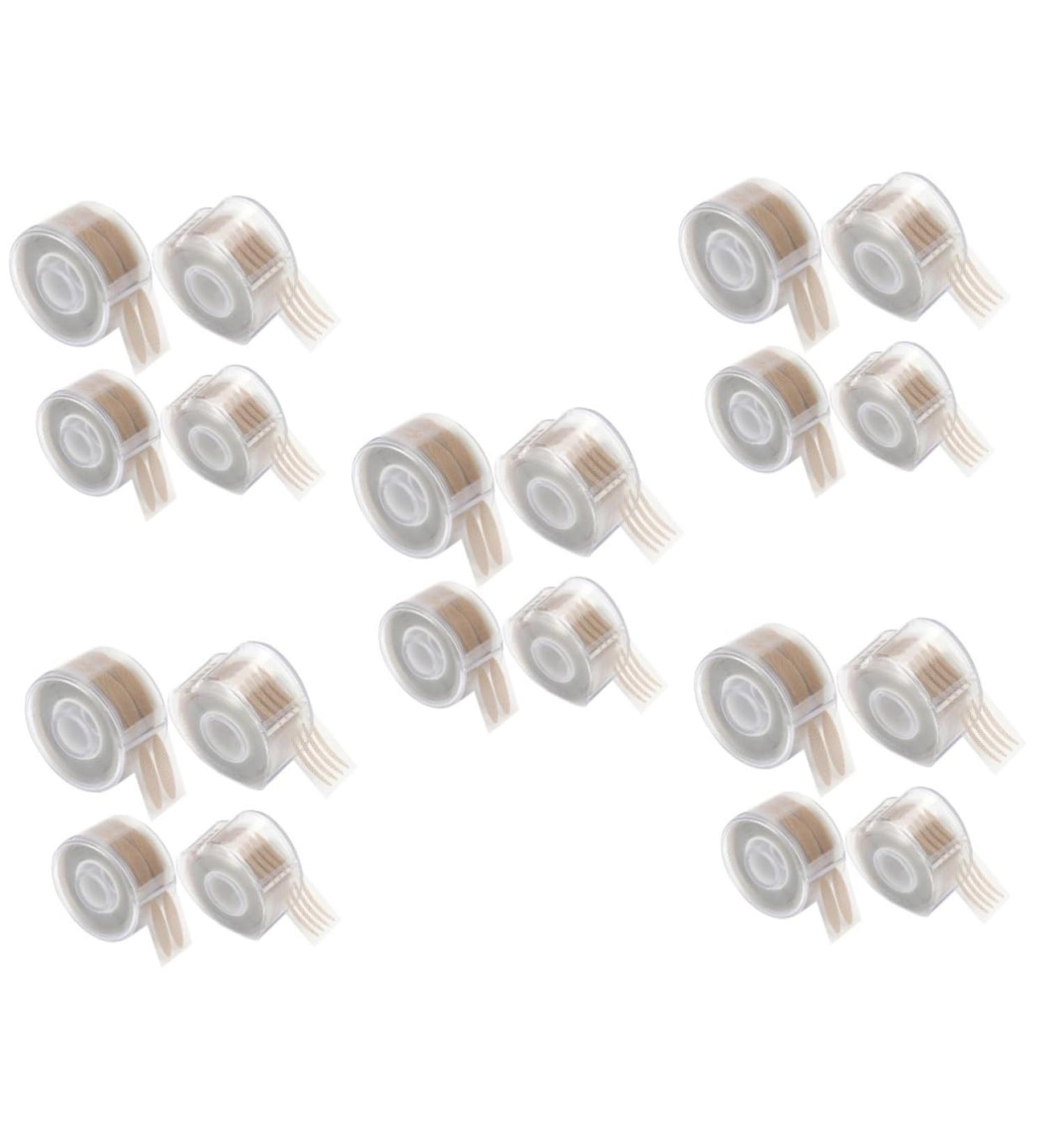 Balacoo 20 rolls Double Adhesive Reel Tapes Widening Self-adhesive Anti Invisible Eyelid Sweat Lace Sticker - Buy Online on GoSupps.com