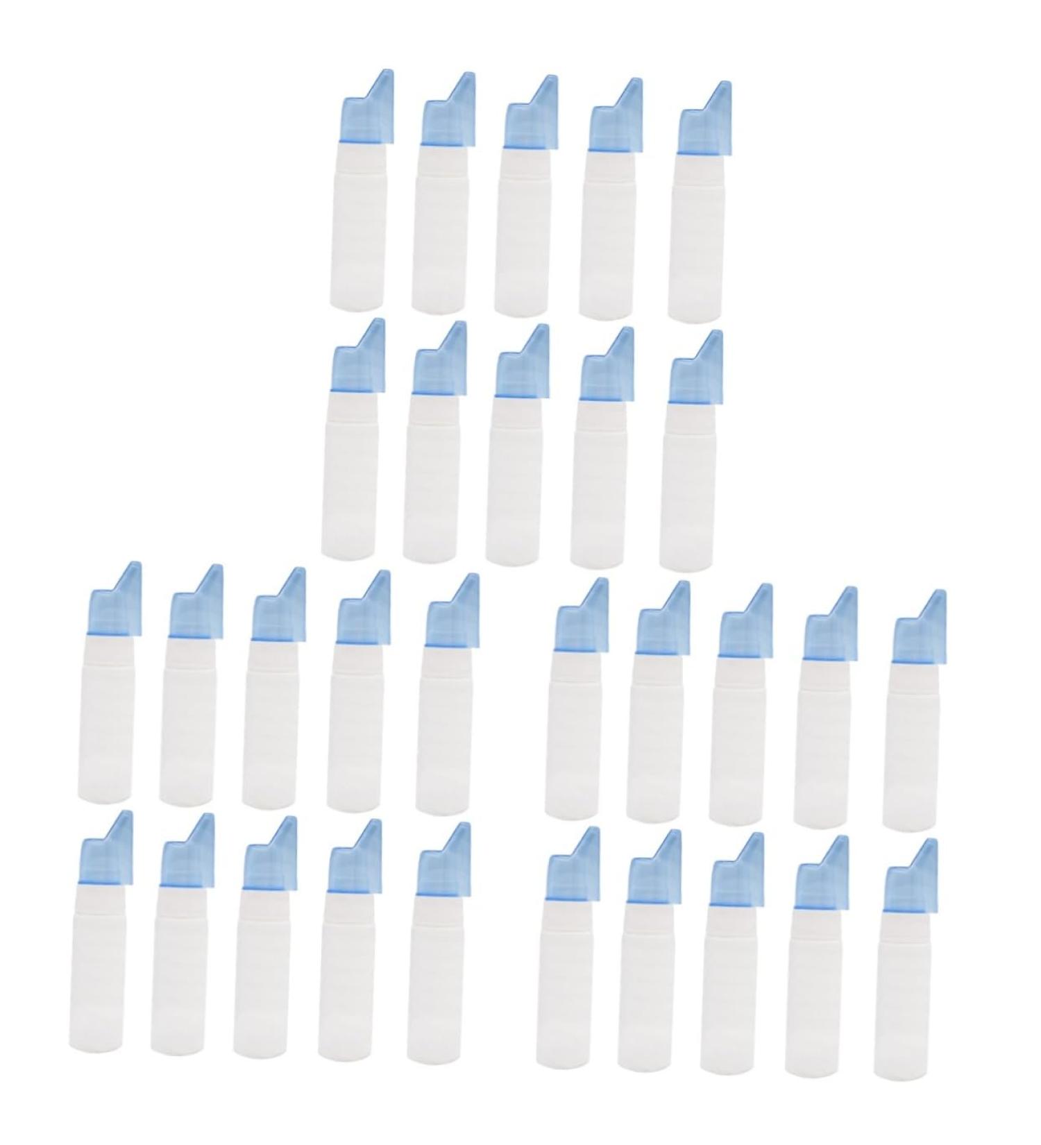 FOMIYES 30 Pcs Plastic Nasal Spray Bottles - Refillable Mist Sprayers for Nasal Care - 3.5*3.5*15cm - Pack of 3 - Buy Online on GoSupps.com