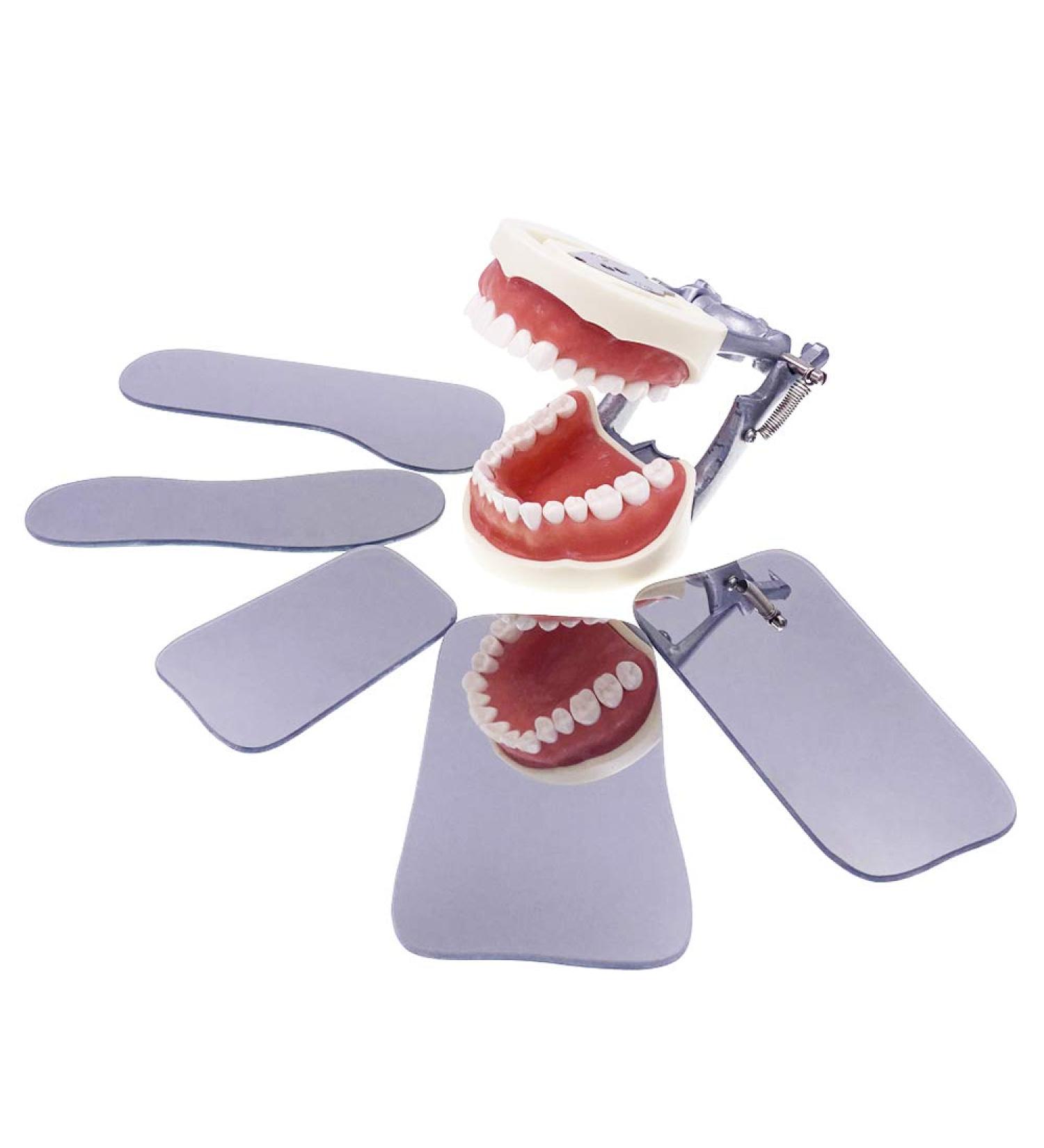 JIUKCARE Dental Reflectors Orthodontic Mirror Set - 5 PCS - Buy Online on GoSupps.com