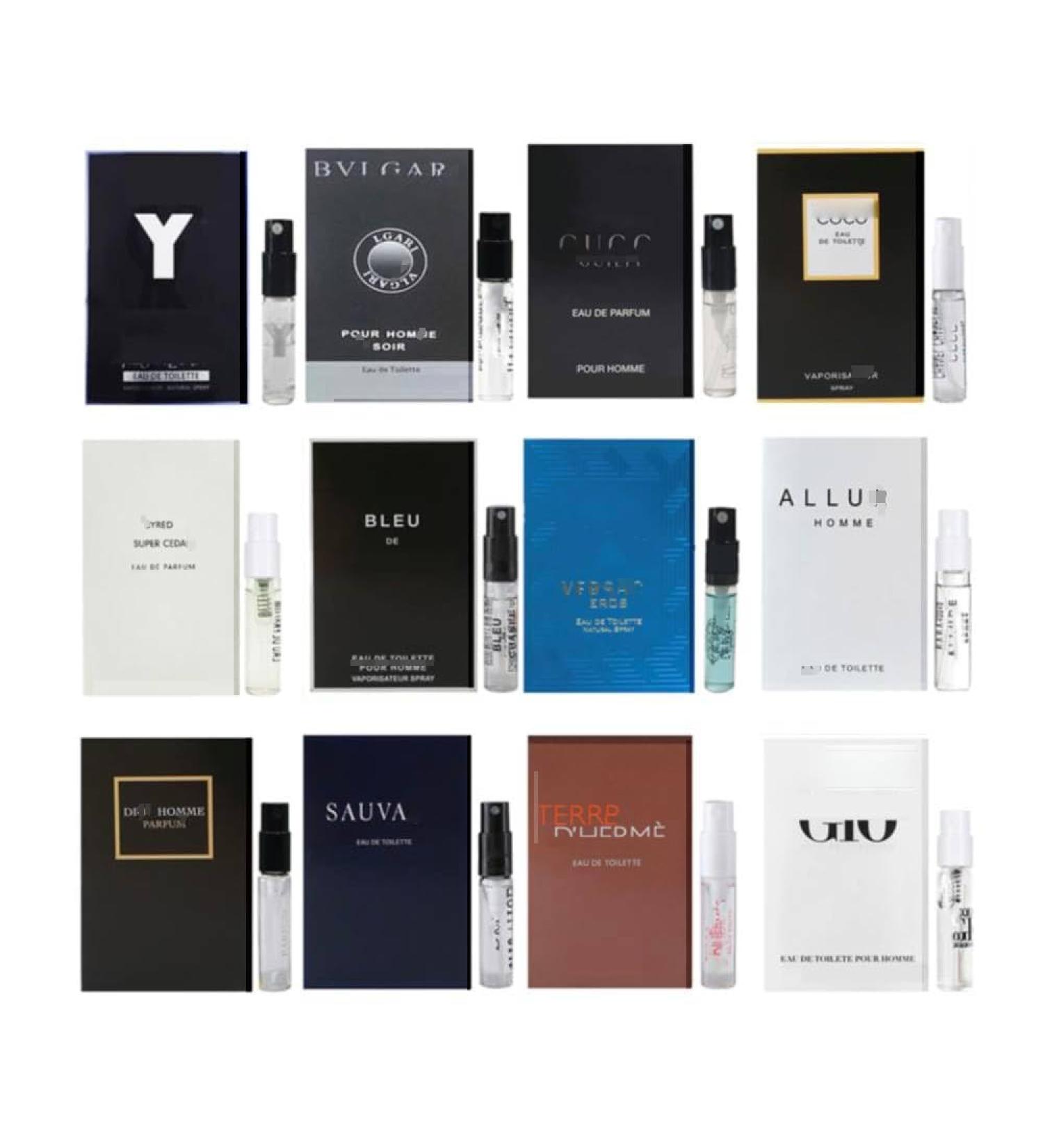 Designer Cologne Samples Set for Men Travel Size Perfume Gift Set High End Men s Fragrance (Pack of 12) 0.06 Fl Oz (Pack of 12) - Buy Online on GoSupps.com