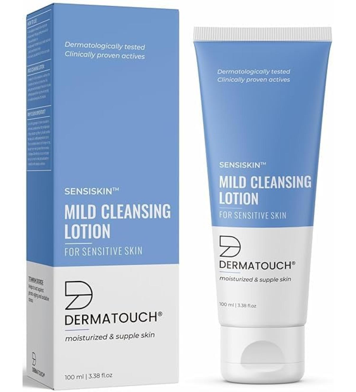 Mild Cleansing Lotion for Sensitive Skin | Gentle Hydrating Cleanser for Men & Women | 100ML - Moisturizes & Revitalizes with Titanium Dioxide - Buy Online on GoSupps.com