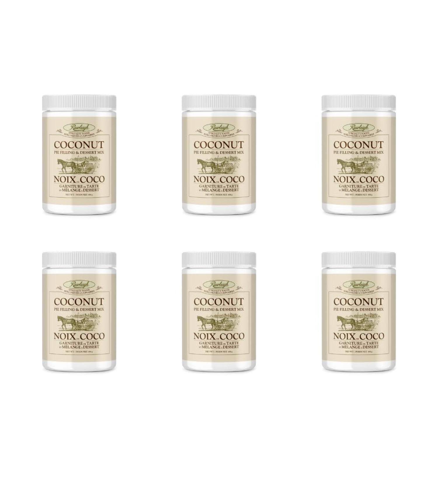Rawleigh Coconut Pie Filling & Dessert Mix: 16 oz / 454g - Pack of 6 454 g (Pack of 6) - Buy Online on GoSupps.com