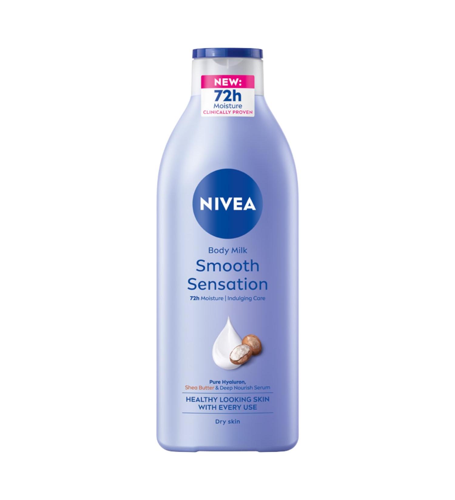NIVEA Polish NIVEA Smoothing body milk 400 ml - Buy Online on GoSupps.com