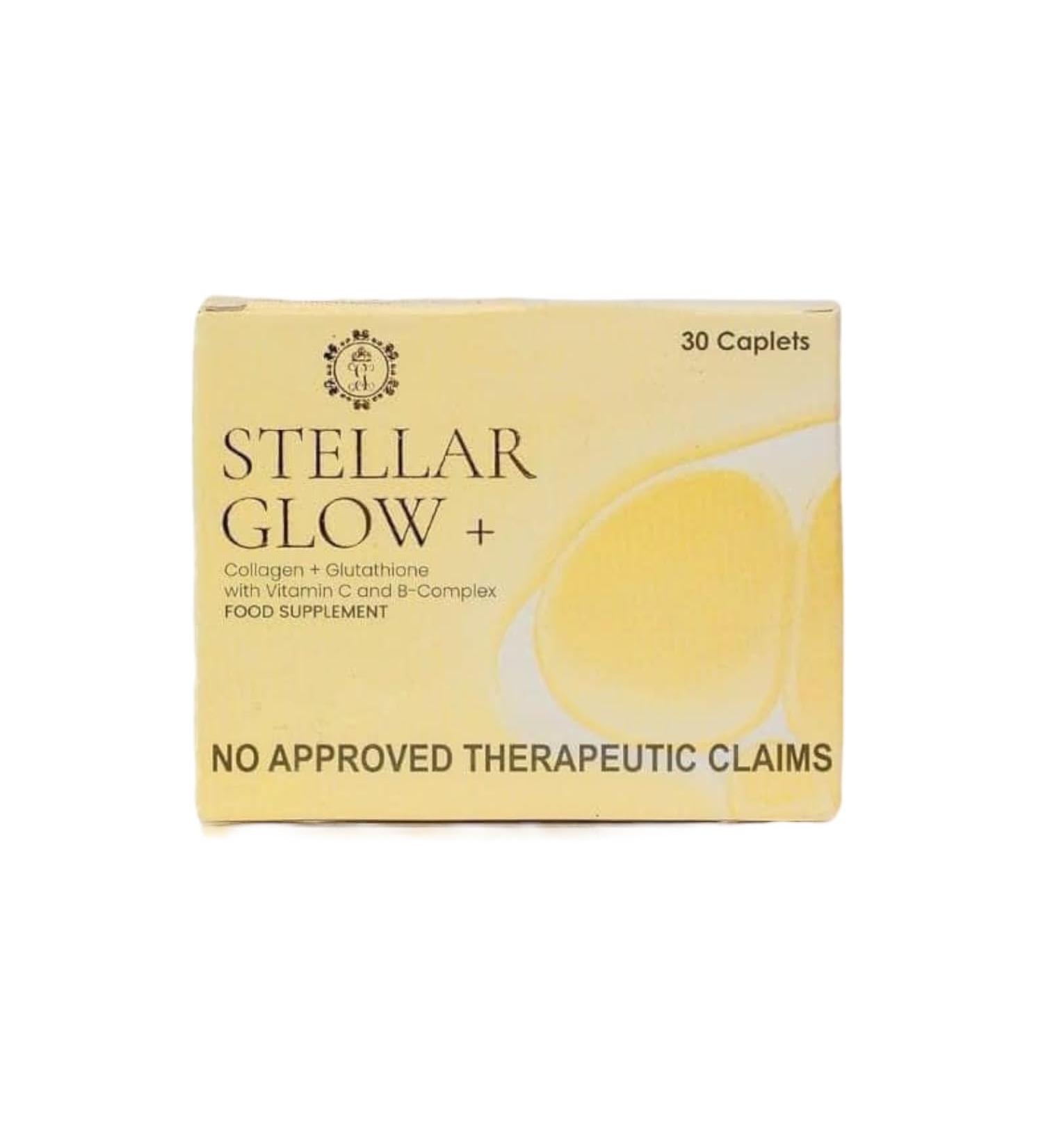 30 Caplets Gorgeous Glow Stellar Glow Plus: Collagen + Glutathione Food Supplement - Buy Online on GoSupps.com