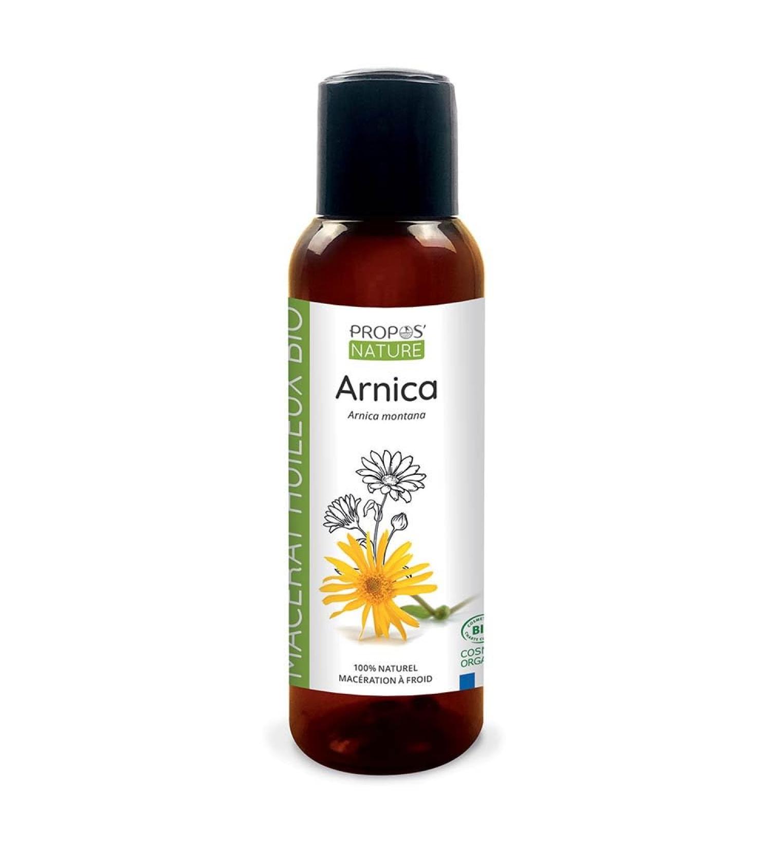 Organic Arnica Macerate 100% Natural From France 100 ml PROPOS'NATURE - Buy Online on GoSupps.com