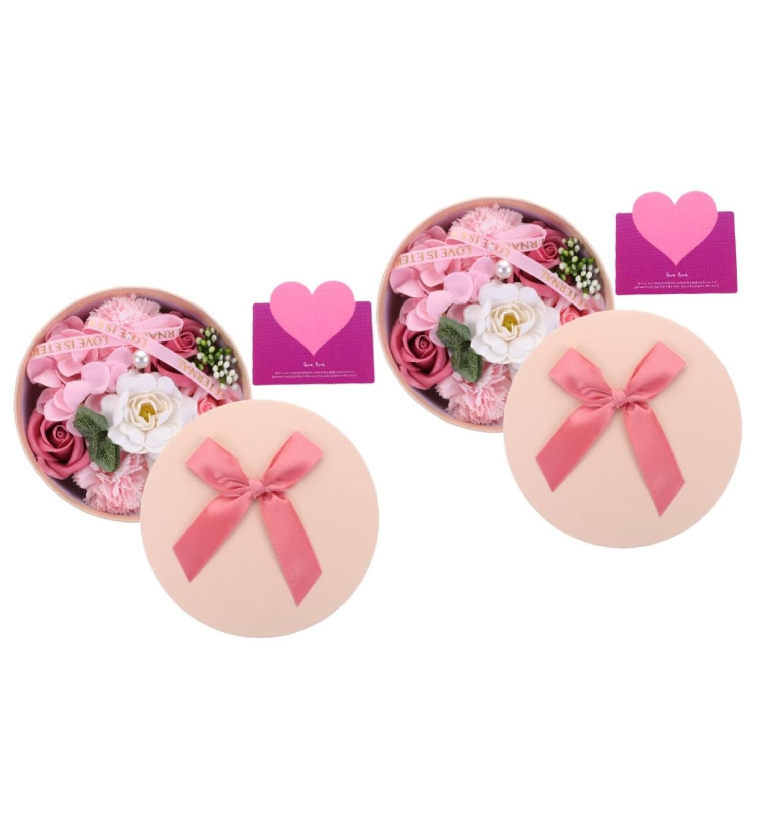 FRCOLOR 2 Boxes preserved flower decoration faux indoor plants houseplant faux floral mothers day soap flower scented bath soap flowers mothers soap flowers artificial soap flower - Buy Online on GoSupps.com