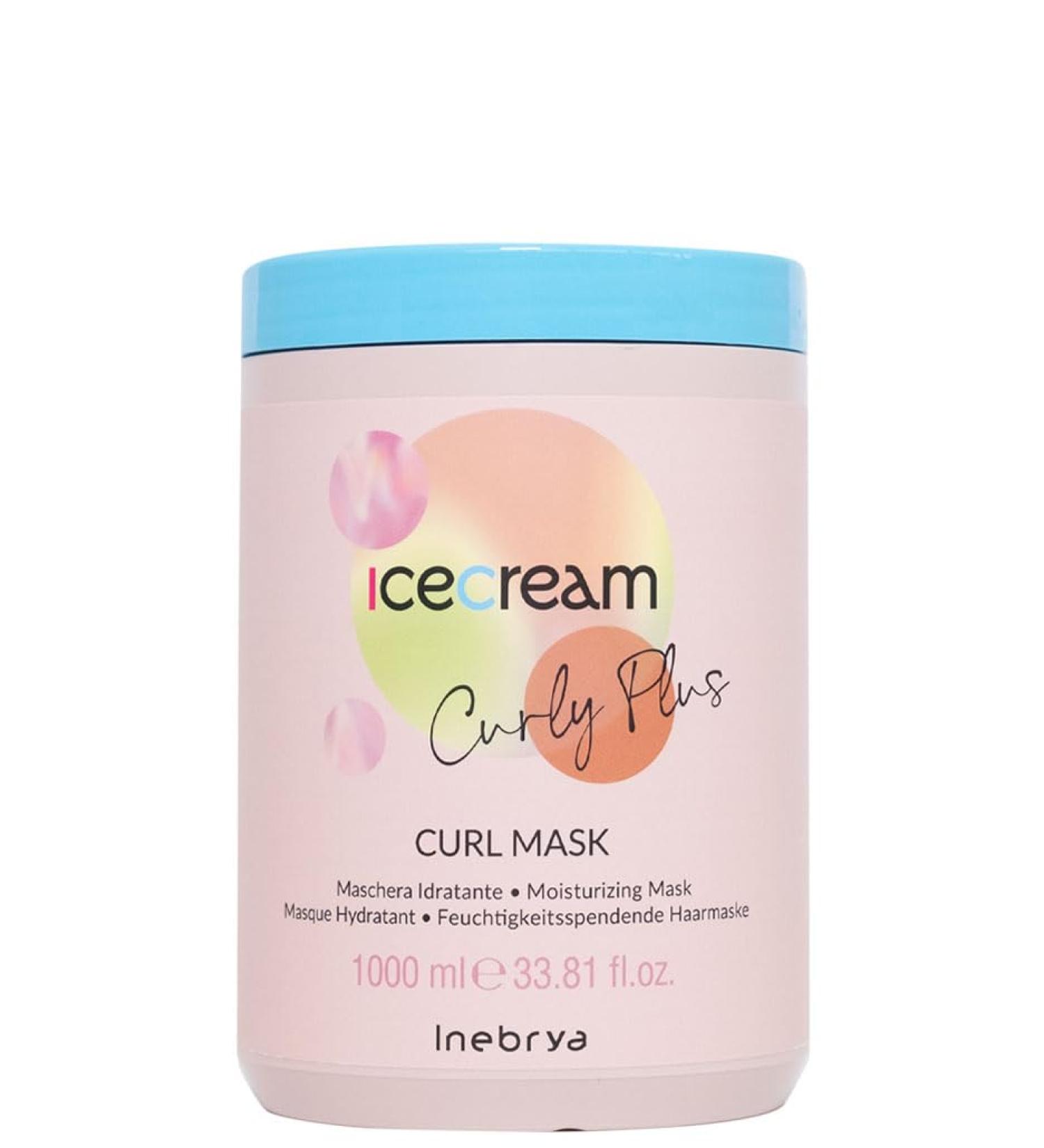 Inebrya Ice Cream Curly Plus moisturizing mask 1000ml