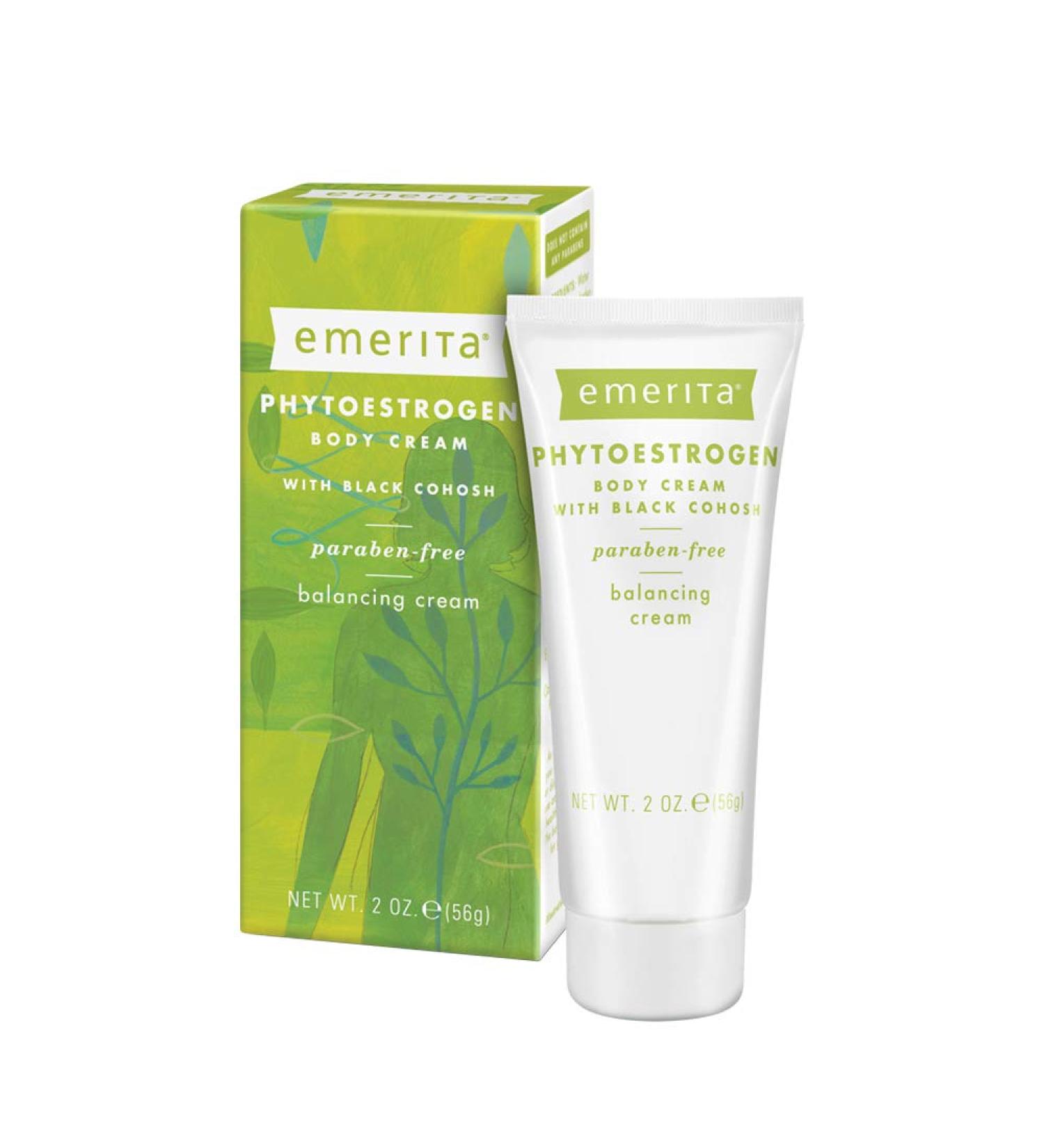 Emerita Phytoestrogen Body Cream 2 oz - Hormonal Balance & Moisturizing | Shop Internationally - Buy Online on GoSupps.com