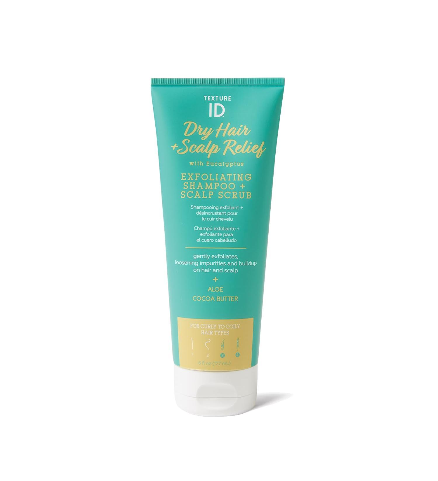 Texture ID Exfoliating Shampoo & Scalp Scrub - Optimal Scalp Care for All Hair Types | Fast International Shipping - Buy Online on GoSupps.com