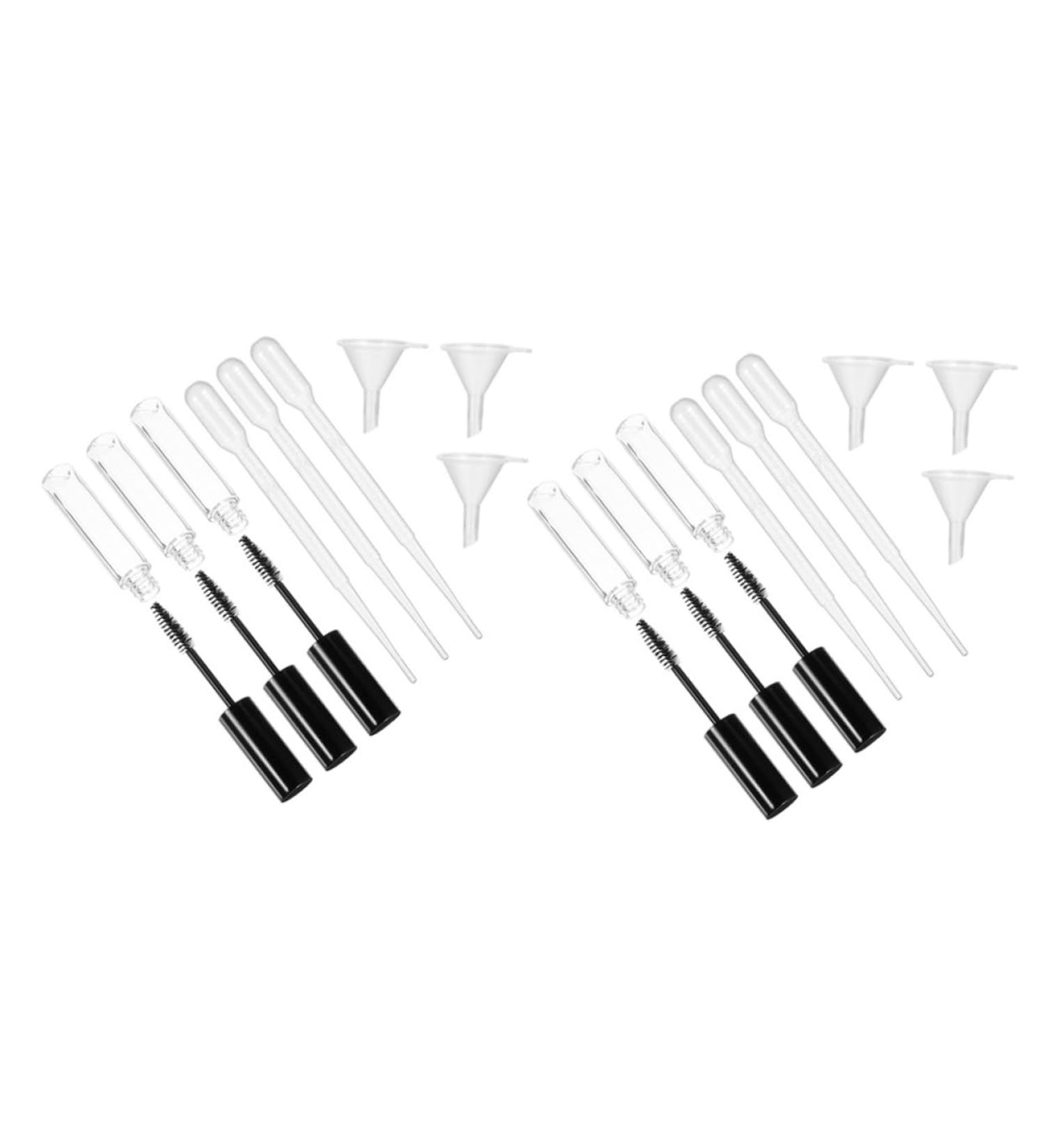 BIUDECO 1 Set Mascara Tube Empty Eyelash Tube Bottle DIY Mascara Bottle Lip Gloss Tube Lash Mascara Abs - Buy Online on GoSupps.com
