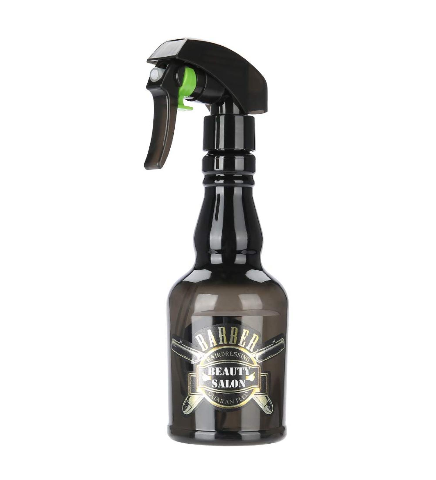 Sonew Hairdressing Spray Bottle 300ml Refillable ABS Material Black - Hair Styling Salon Tool - Buy Online on GoSupps.com