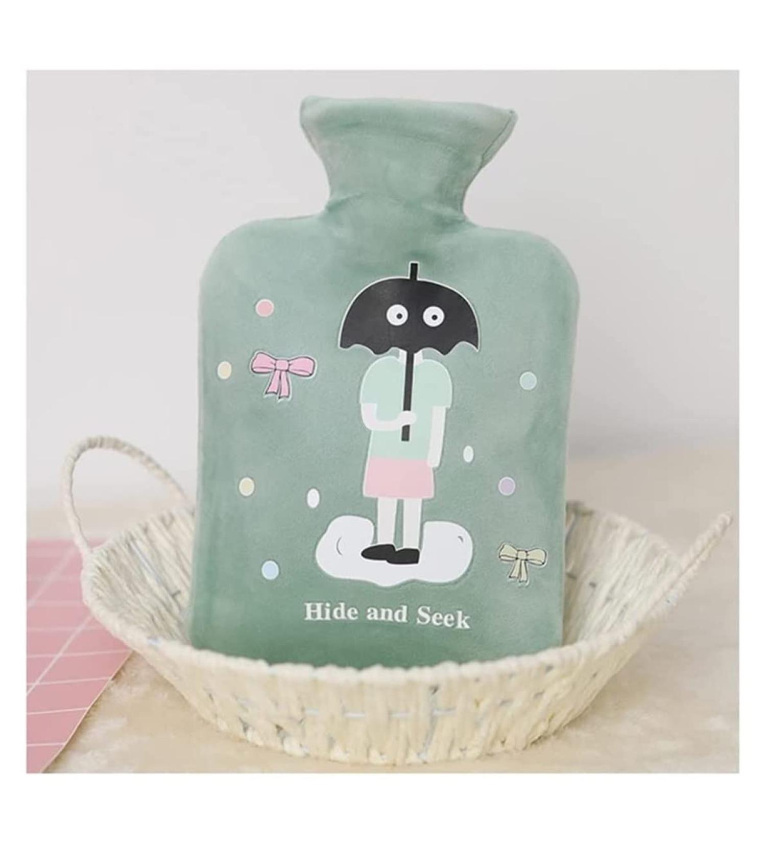 Heating Bag - Soft Fleece Heat Bottle for Pain Relief | Warm & Cozy Warmth for Back & Neck - International Shipping Available - Buy Online on GoSupps.com