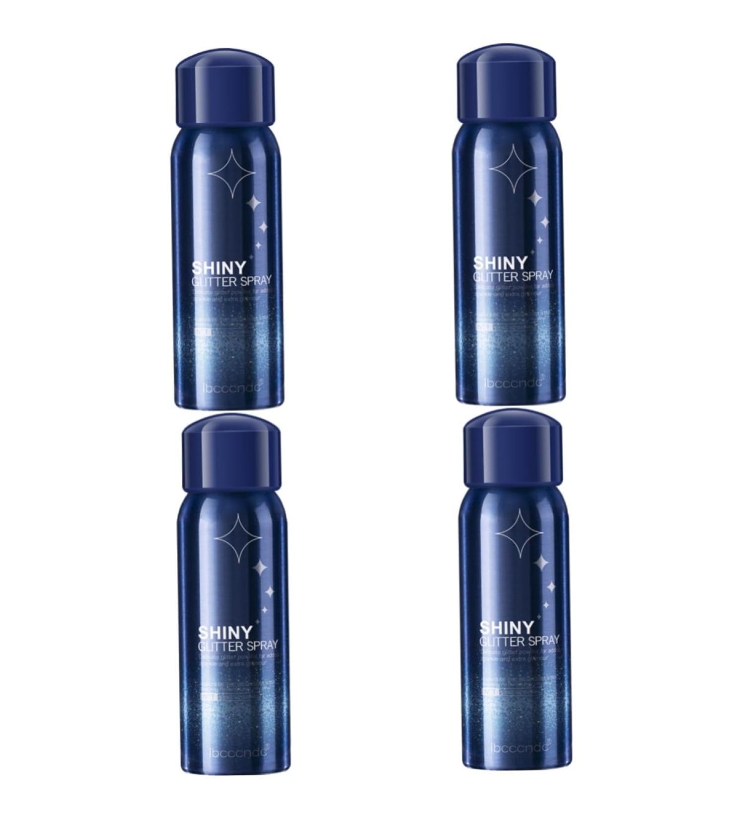 FOMIYES 4pcs Glitter Highlighter Powder - Body & Hair Spray Makeup for Shimmering Skin | International Shipping - Buy Online on GoSupps.com