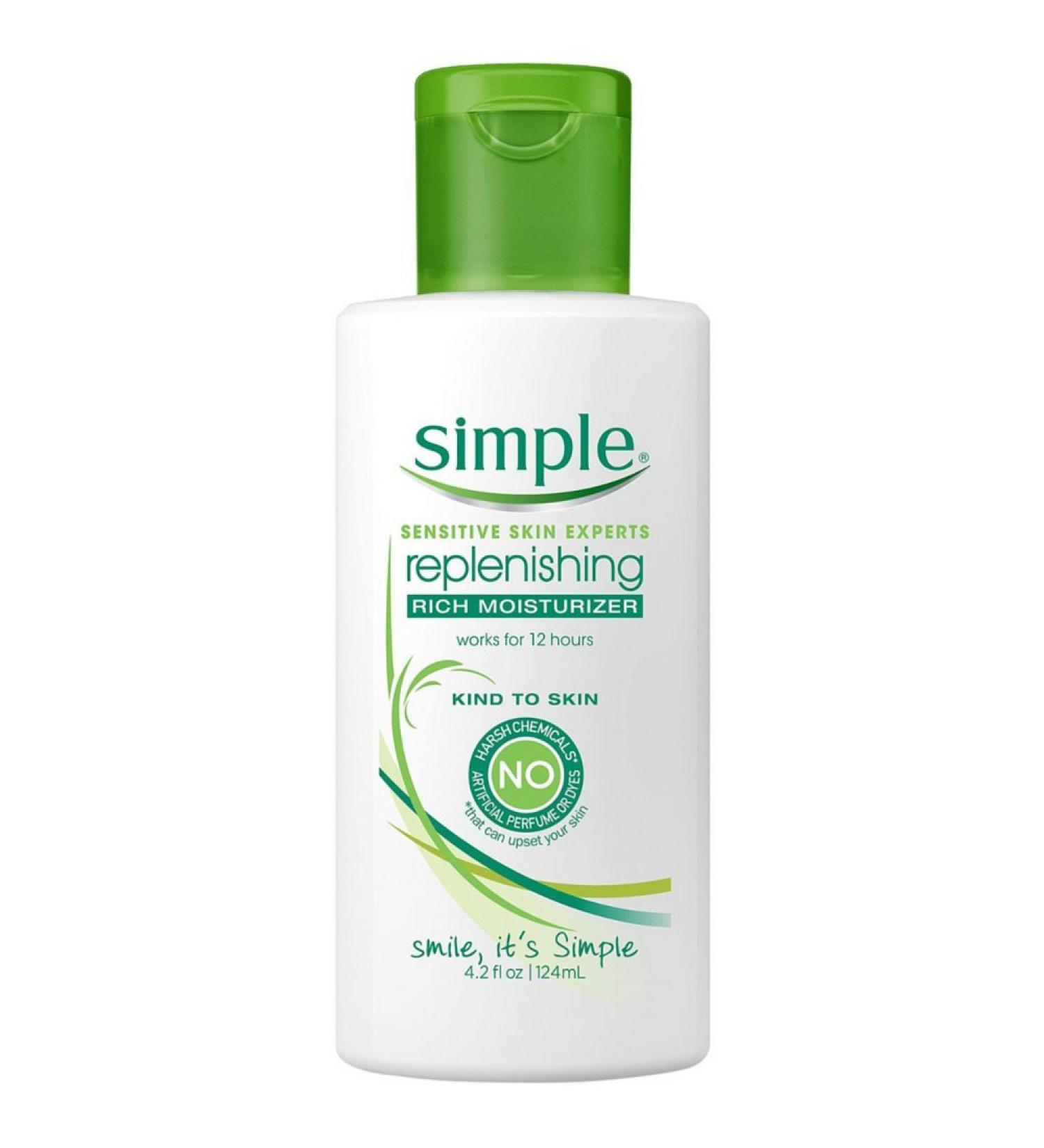Simple Kind To Skin Replenishing Rich Moisturizer 4.2oz Pack of 2