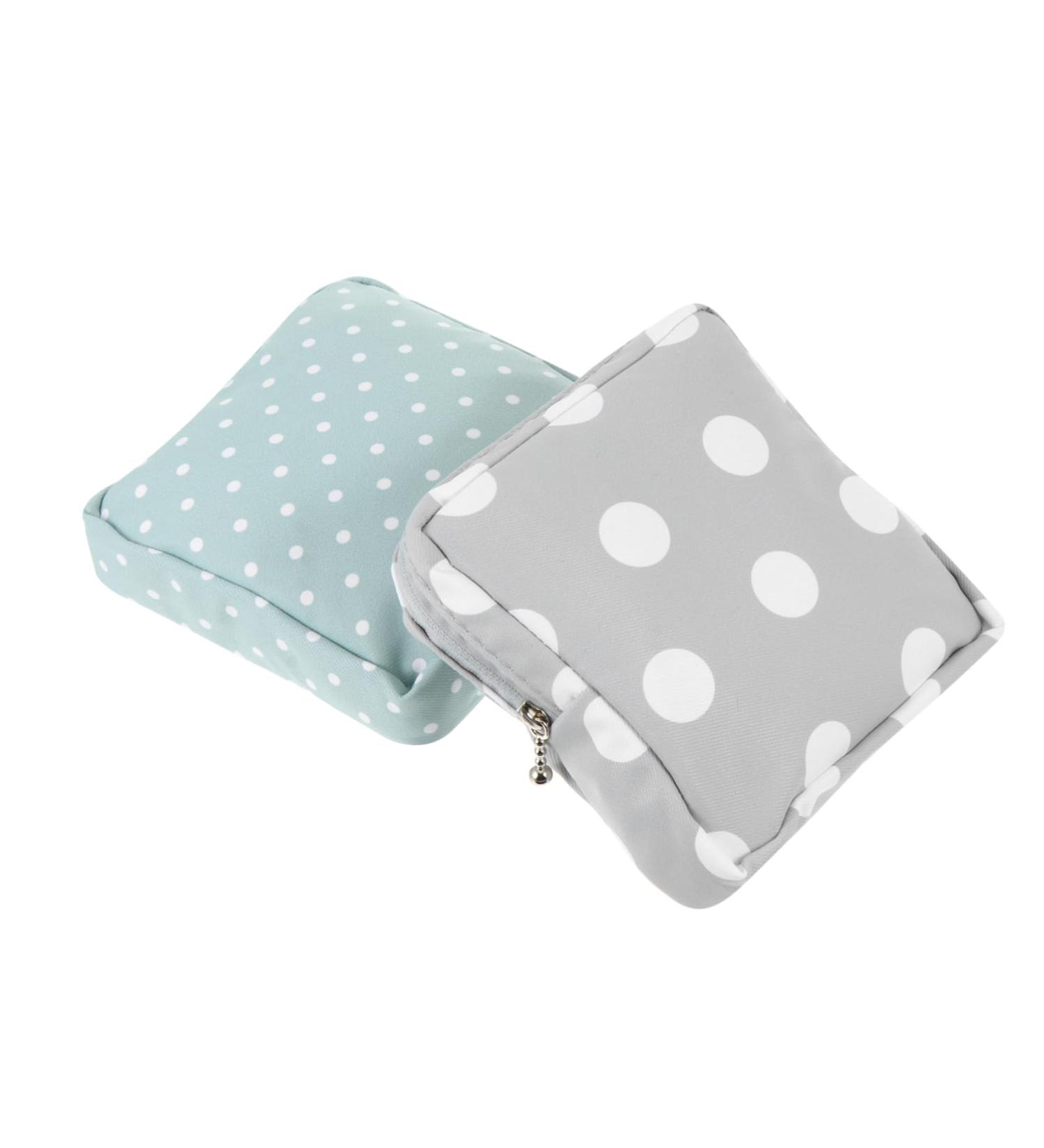 Lurrose 2pcs Aunt Towel and Coin Purse Travel Kit for Women | Storage Bag for Ladies Briefs, Prevail Pads, Menstrual Cup | Small Pouch for Personal Items - Buy Online on GoSupps.com