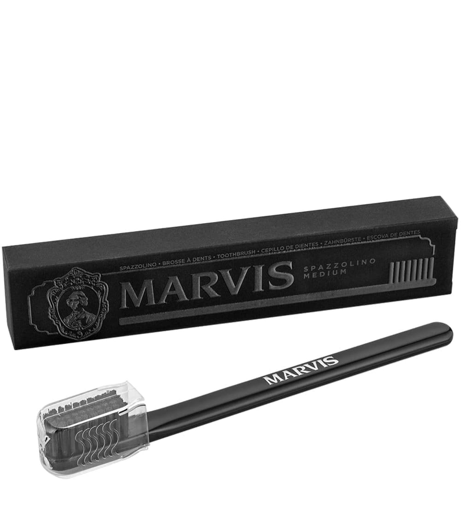 Marvis Medium Bristle Toothbrush - Gentle Dental Care | [Your Brand Name] - Buy Online on GoSupps.com