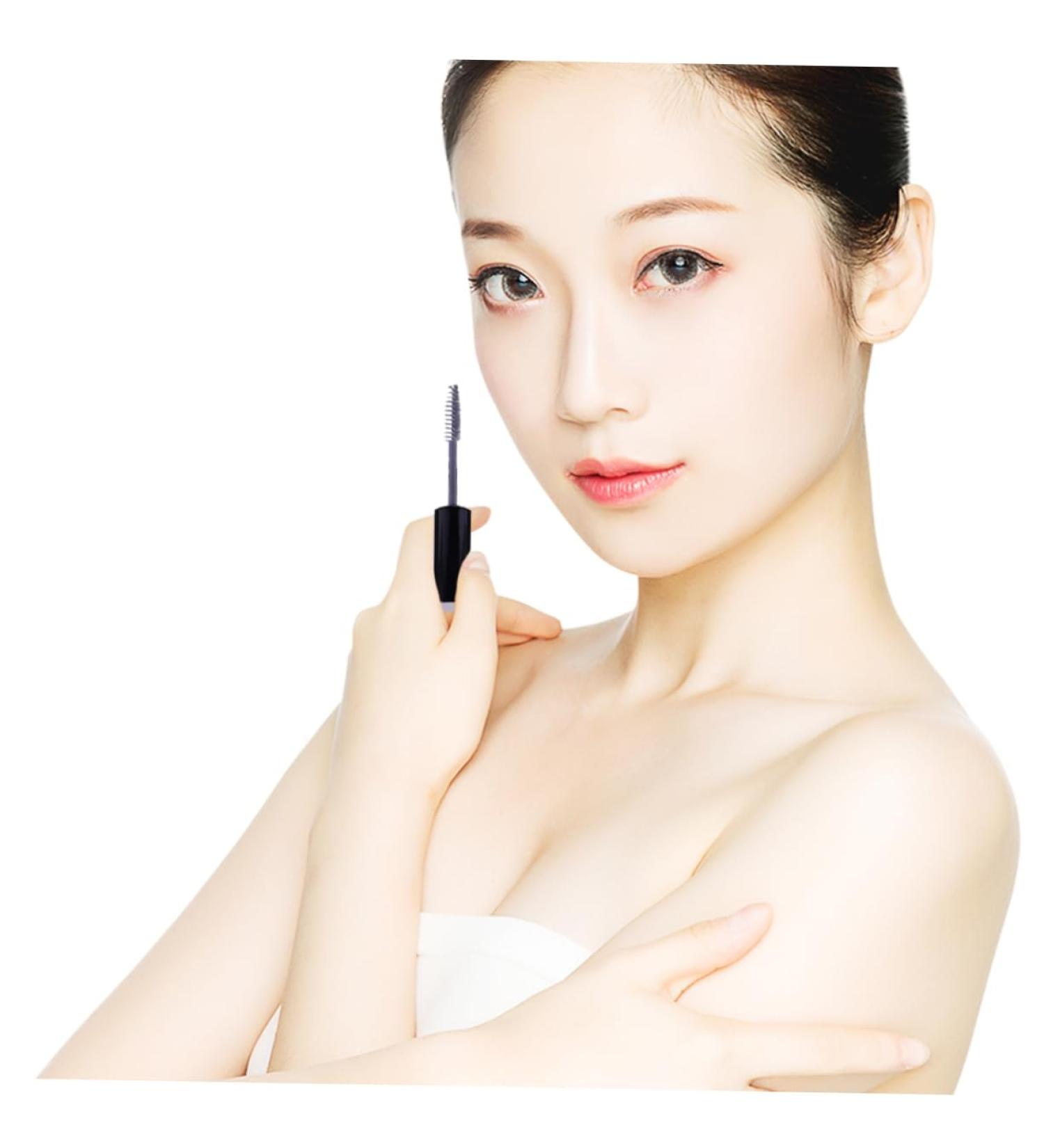  IWOWHERO 12 Pieces Pipettes Transfer Eyelash Applicator Mascara Holder with Cap Lash Wand Containers Eyelash Magic Wand Boxwood Travel Cosmetic Containers Mini Funnel Eyelash Cream Container - Buy Online on GoSupps.com