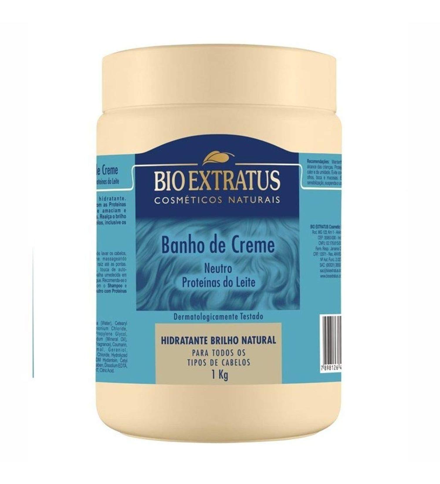 Linha Neutro Bio Extratus - Banho De Creme Prote  o E Maciez 1000 Gr - (Bio Extratus Neutral Collection - Softness and Protection Hydration Cream 35.27 Net Oz)