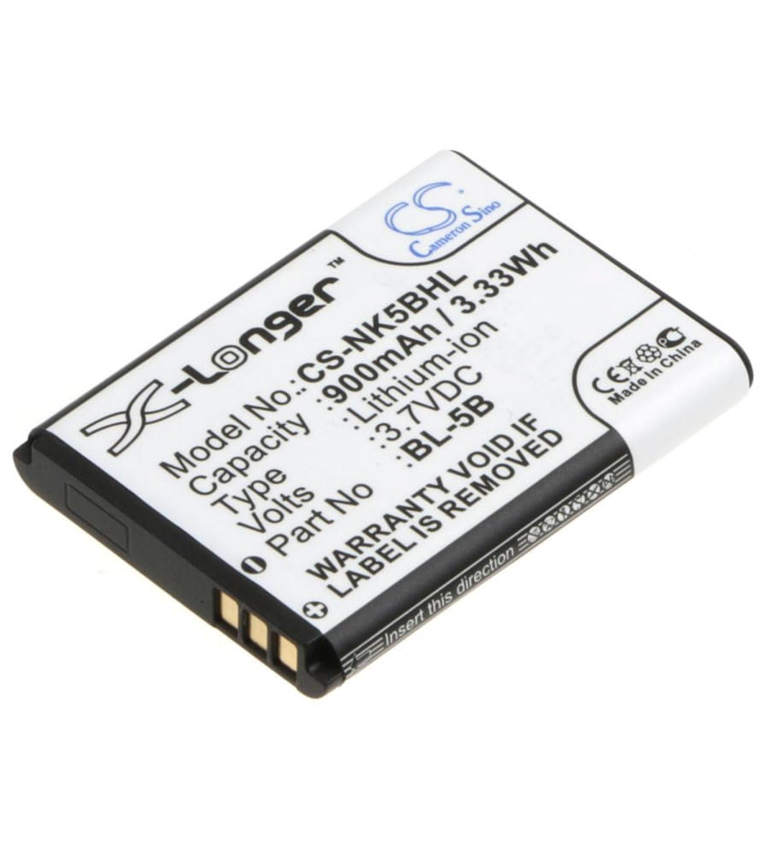 Replacement Battery for Rollei 10053 | 10052 | Sportsline 60 | 10051 | 10050 | Sportsline 80 | 900mAh - International Shipping Available - Buy Online on GoSupps.com
