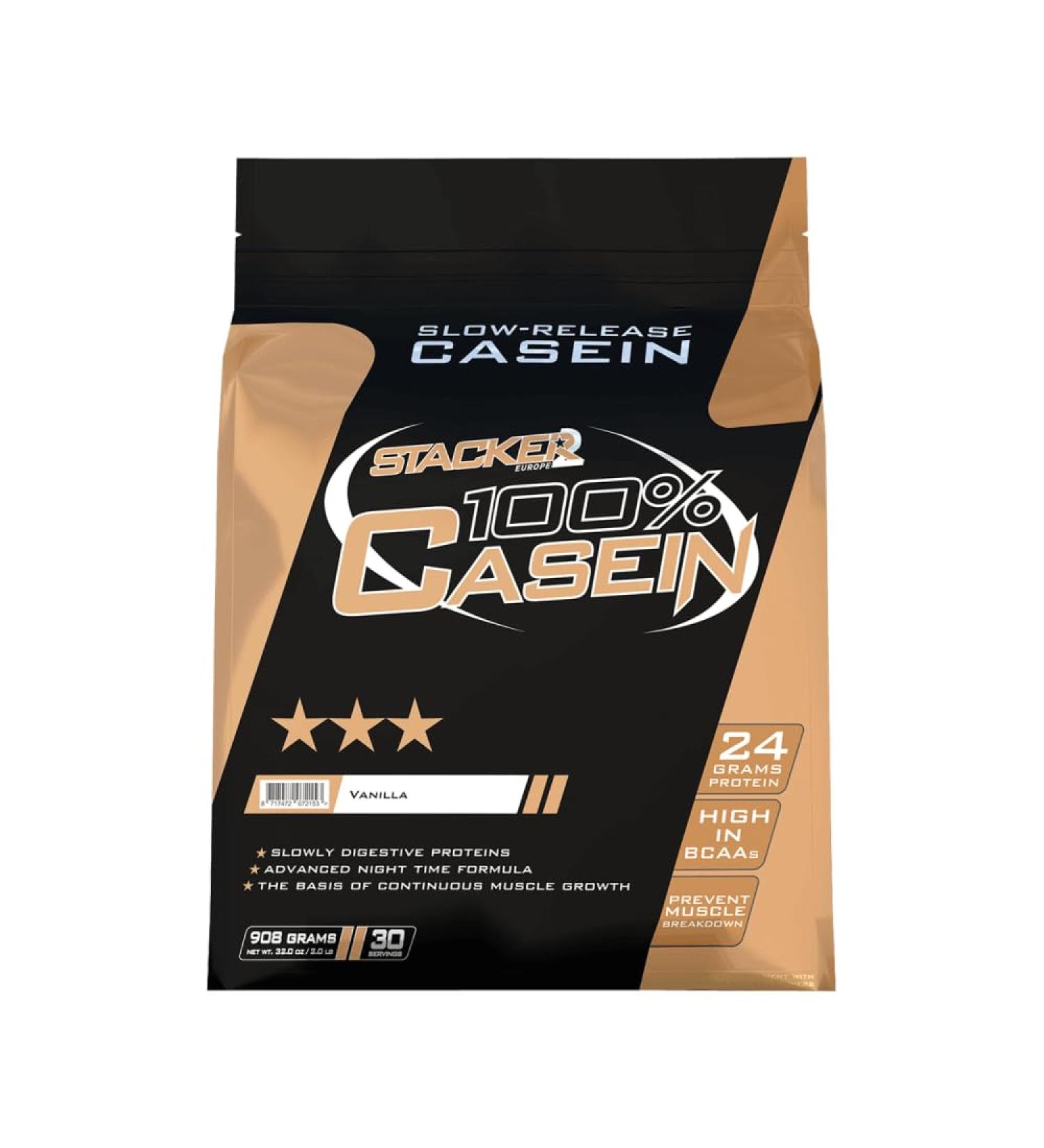 Stacker 2 100% Casein Casein Protein 908g - Buy Online on GoSupps.com