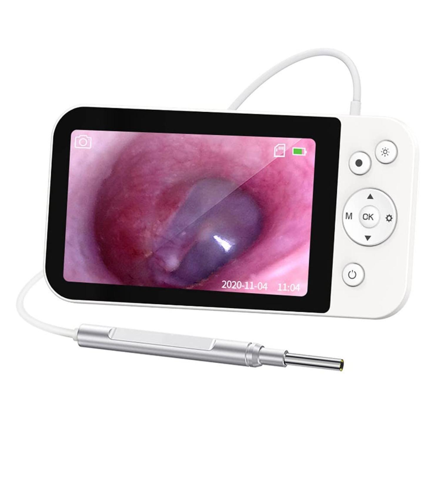 Premium Otoscope Tools for Ear Wax Removal - USB Ear Cleaning Camera with 6 LED Lights - Ear Cleaning Set for Adults & Children - Ideal for Home Use - Buy Online on GoSupps.com