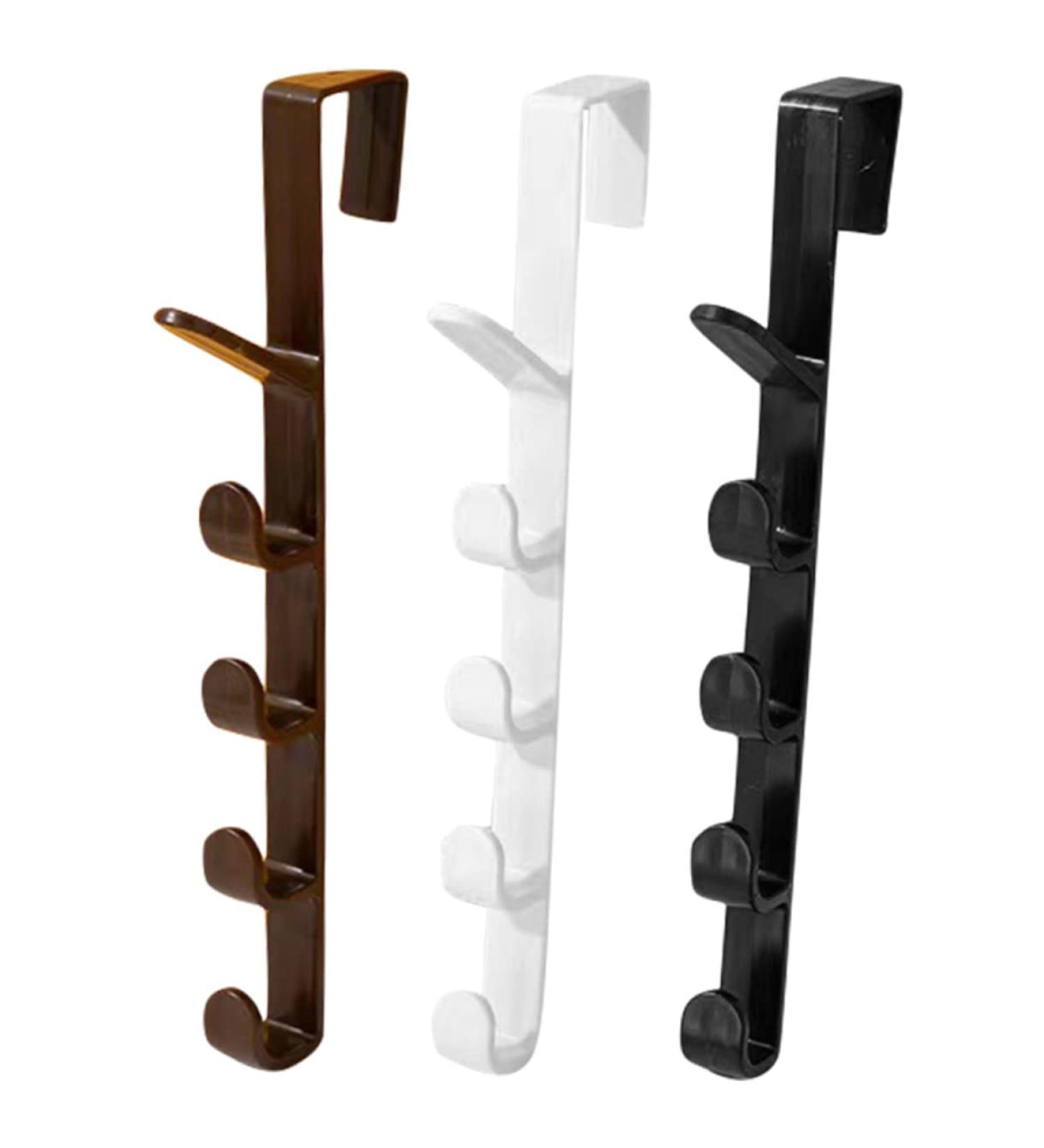 Holibanna 3pcs Hat Hooks Coat Hangers Multi-function Hat Hook Back Door Hook Coat Hook No Nails Door Hanging - Buy Online on GoSupps.com
