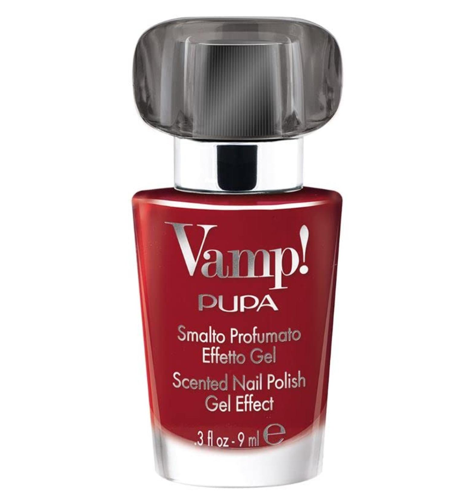 Pupa Vamp! Smalto Profumato Effetto Gel 311 Burning Red