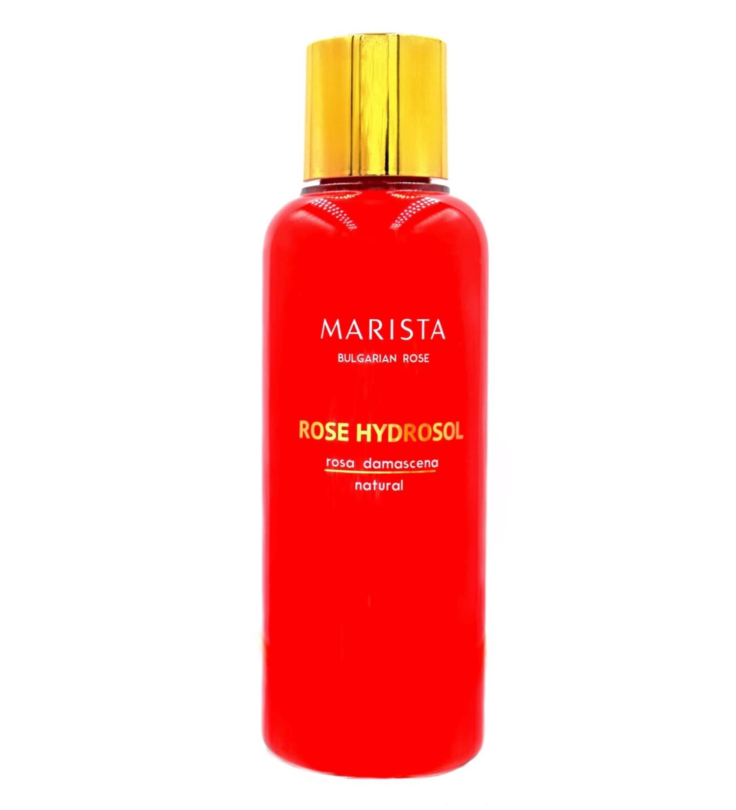 Rosenwasser Marista Hydrosol Pure Natural Refreshing Moisturising Facial Toner 6000 Roses in a Bottle for Face Body Hair 200ml - Buy Online on GoSupps.com