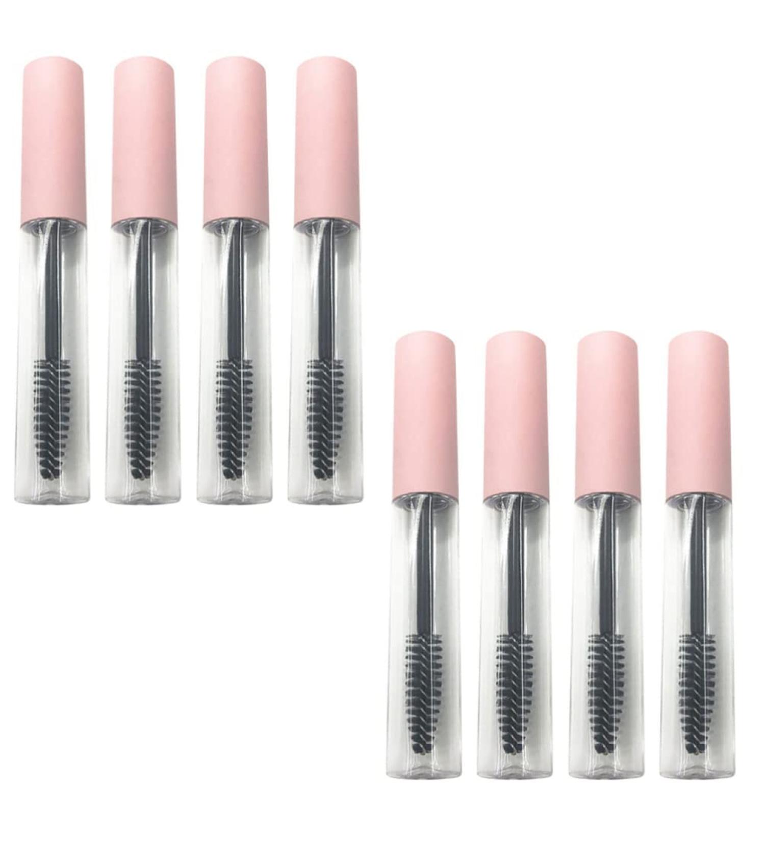 FOMIYES 8pcs Mascara Tube Makeup Holder Empty Eyeliner Tubes Fluid 8.5X1.3X1.3CM Pink - Buy Online on GoSupps.com