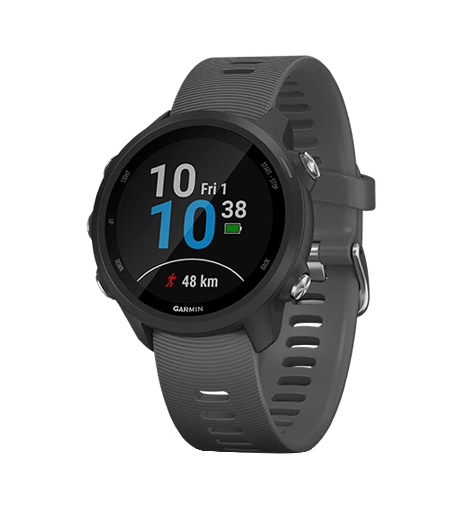 Garmin Forerunner 245 GPS Running Smartwatch - Slate Gray (Renewed) - Buy Online on GoSupps.com