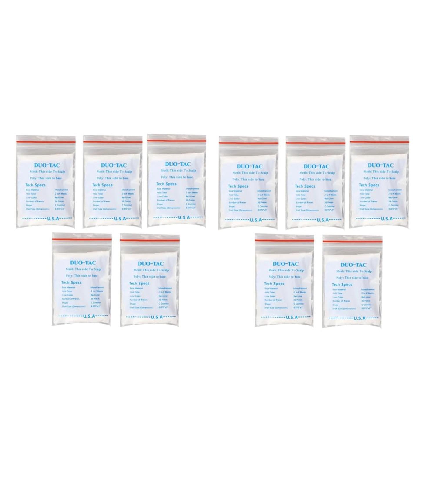 Wyerewel 360Pc/Lot Super Strong Double-Layer Tape Wig Adhesive Extended Hair Strip Waterproof for Toupee Lace Wig Tape Film - Buy Online on GoSupps.com