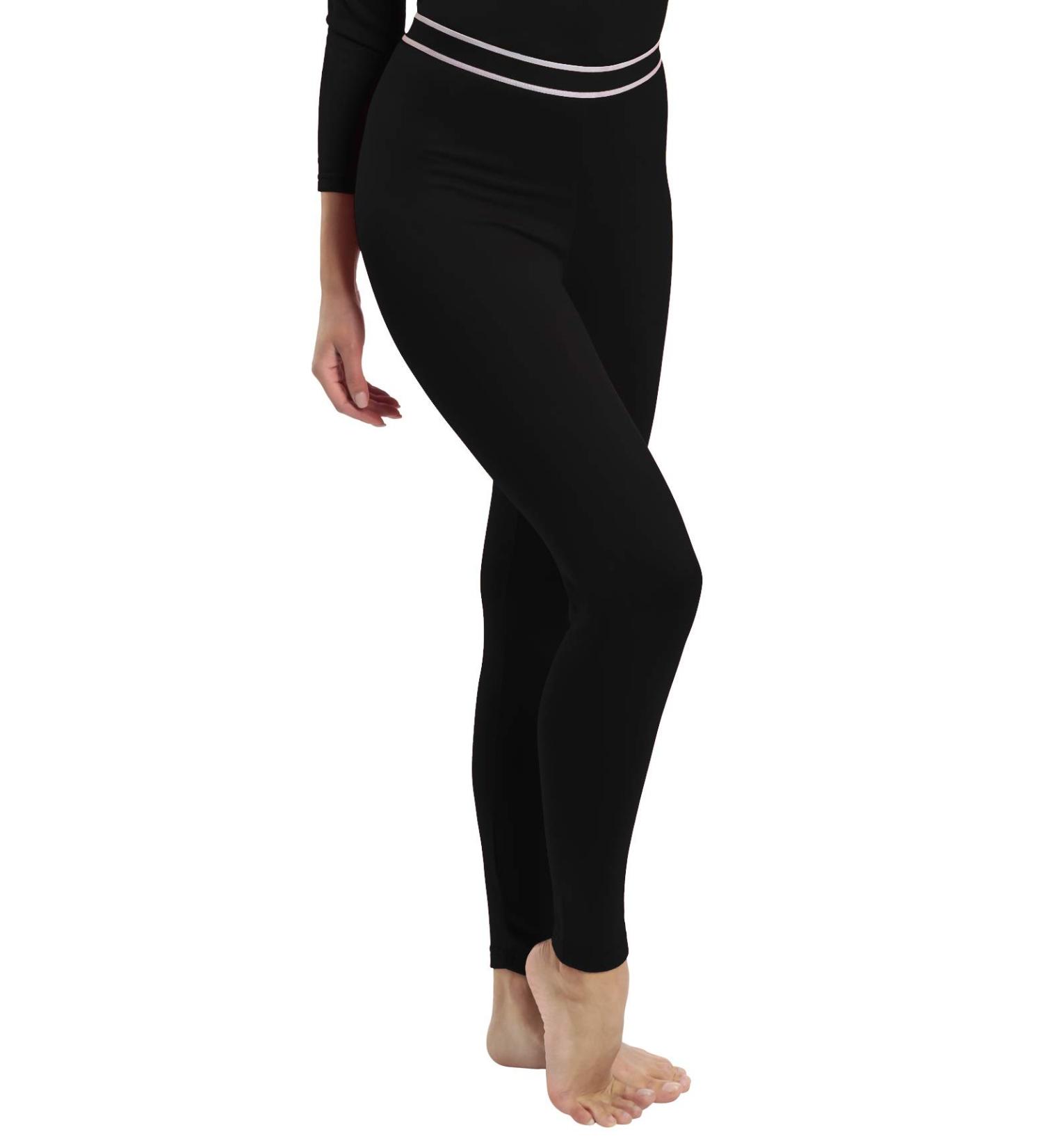 Rocky Women's Thermal Bottoms - Long John Base Layer Underwear Pants | 3X-Large Black - Buy Online on GoSupps.com