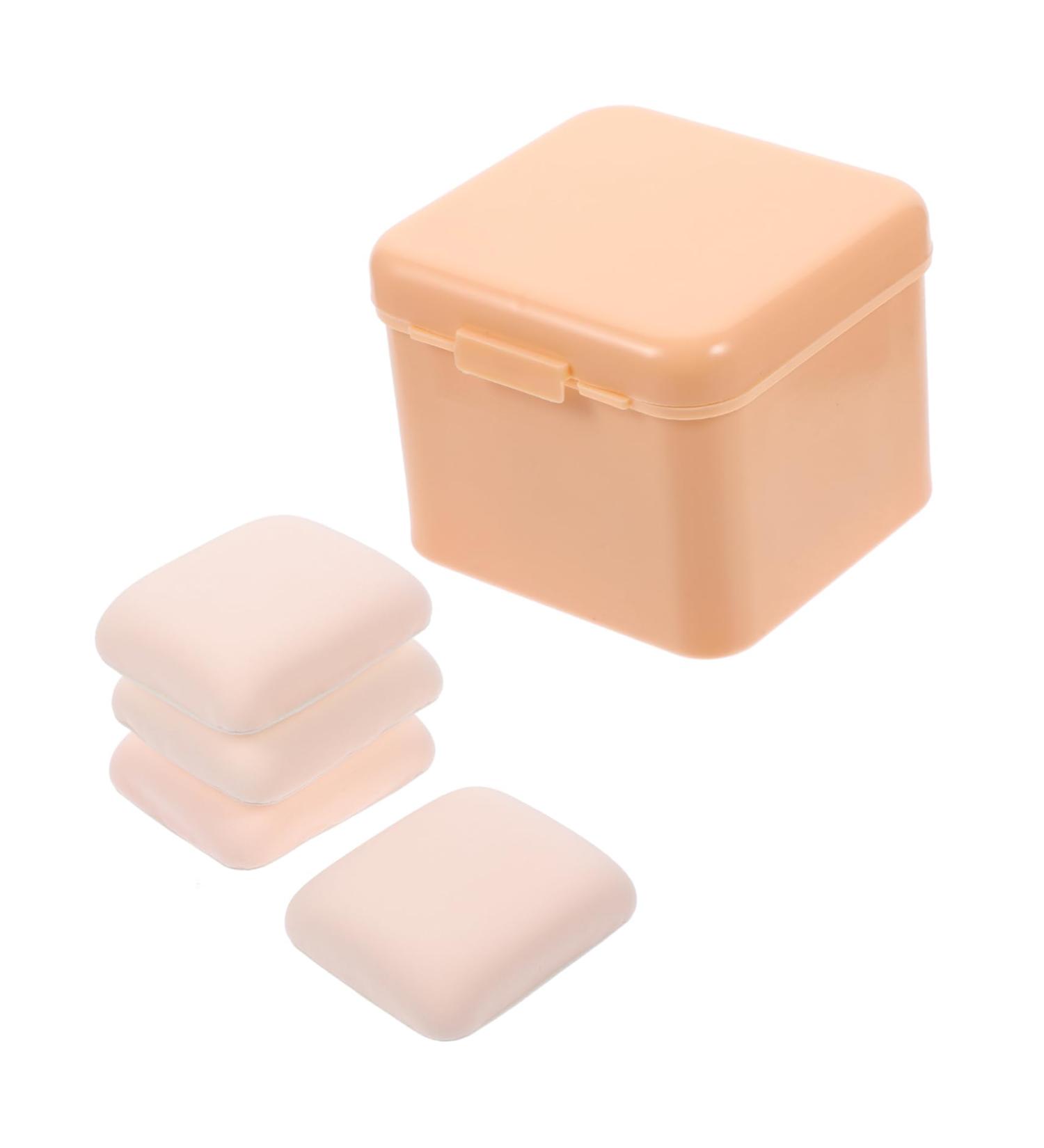 minkissy 1 Box Triangle Puffs for Face Powder Make up Sponge Makeup Sponge Makeup Powder Puff Powder Sponge Beauty Sponge Loose Powder Puffs Hydrophilic Polyurethane Makeup Puff Square - Buy Online on GoSupps.com