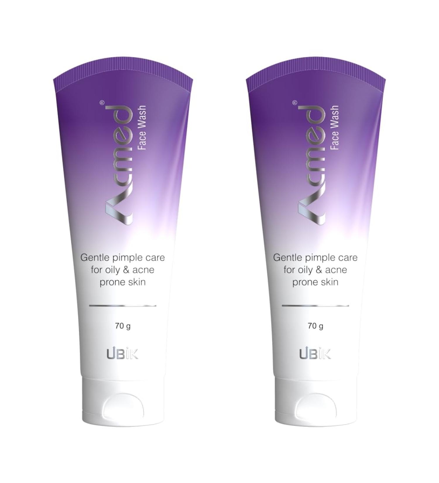 Acmed Pimple Care for Acne Prone Skin (Pack of 2) Face Wash - Buy Online on GoSupps.com