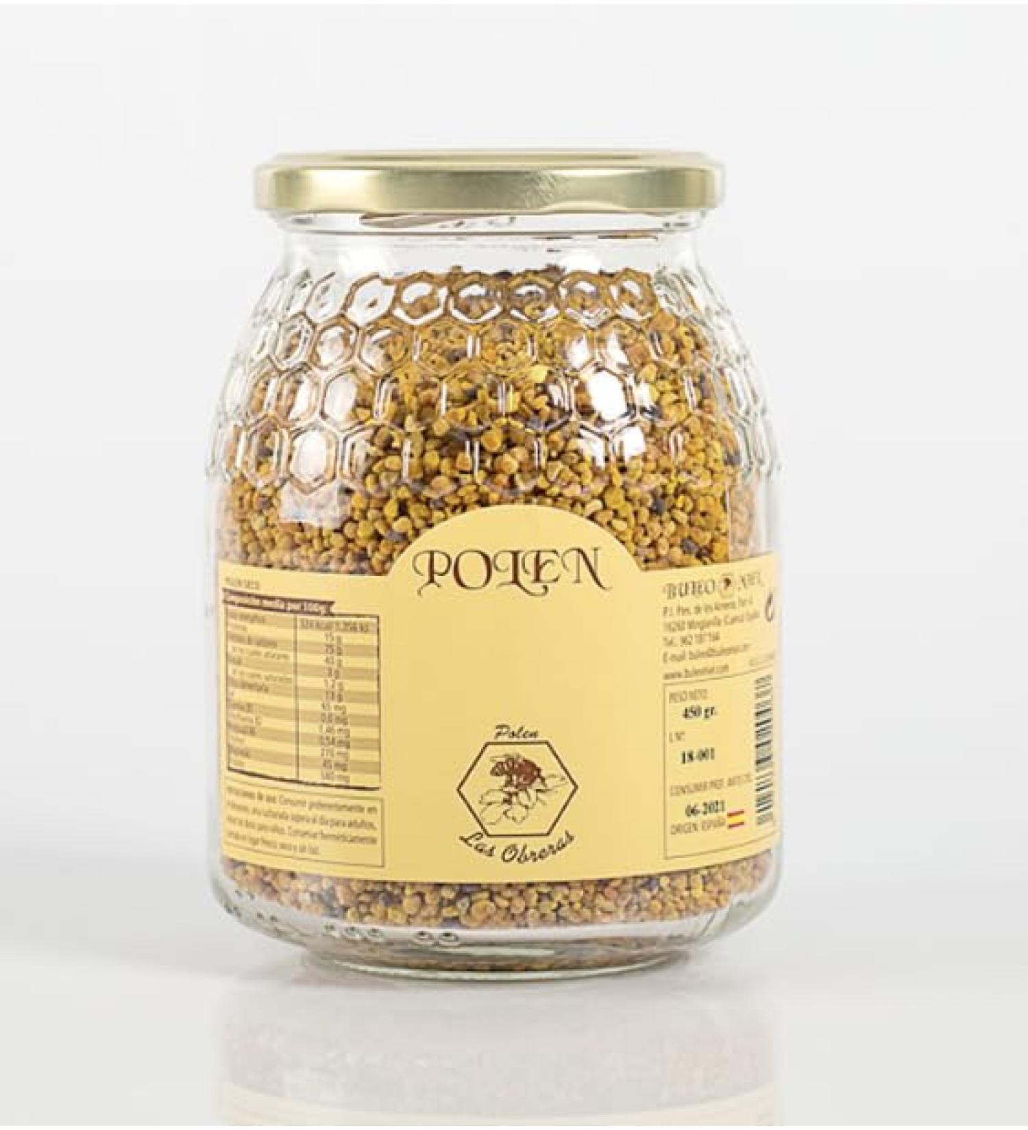 BULEO Natural bee pollen Pollen Las Obreras 225 gr Origin 100 Spain A small nutritional treasure that bees get from different flowers Origin Cuenca - Buy Online on GoSupps.com